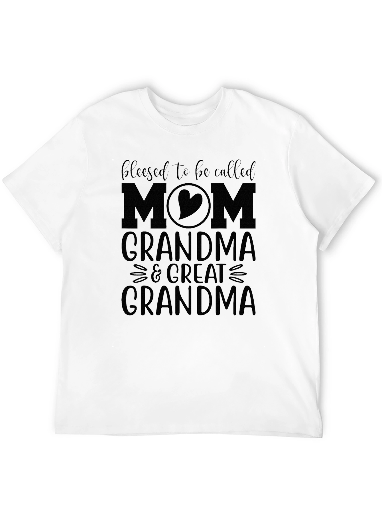 Blessed Mom Grandma Great Grandma T-Shirt