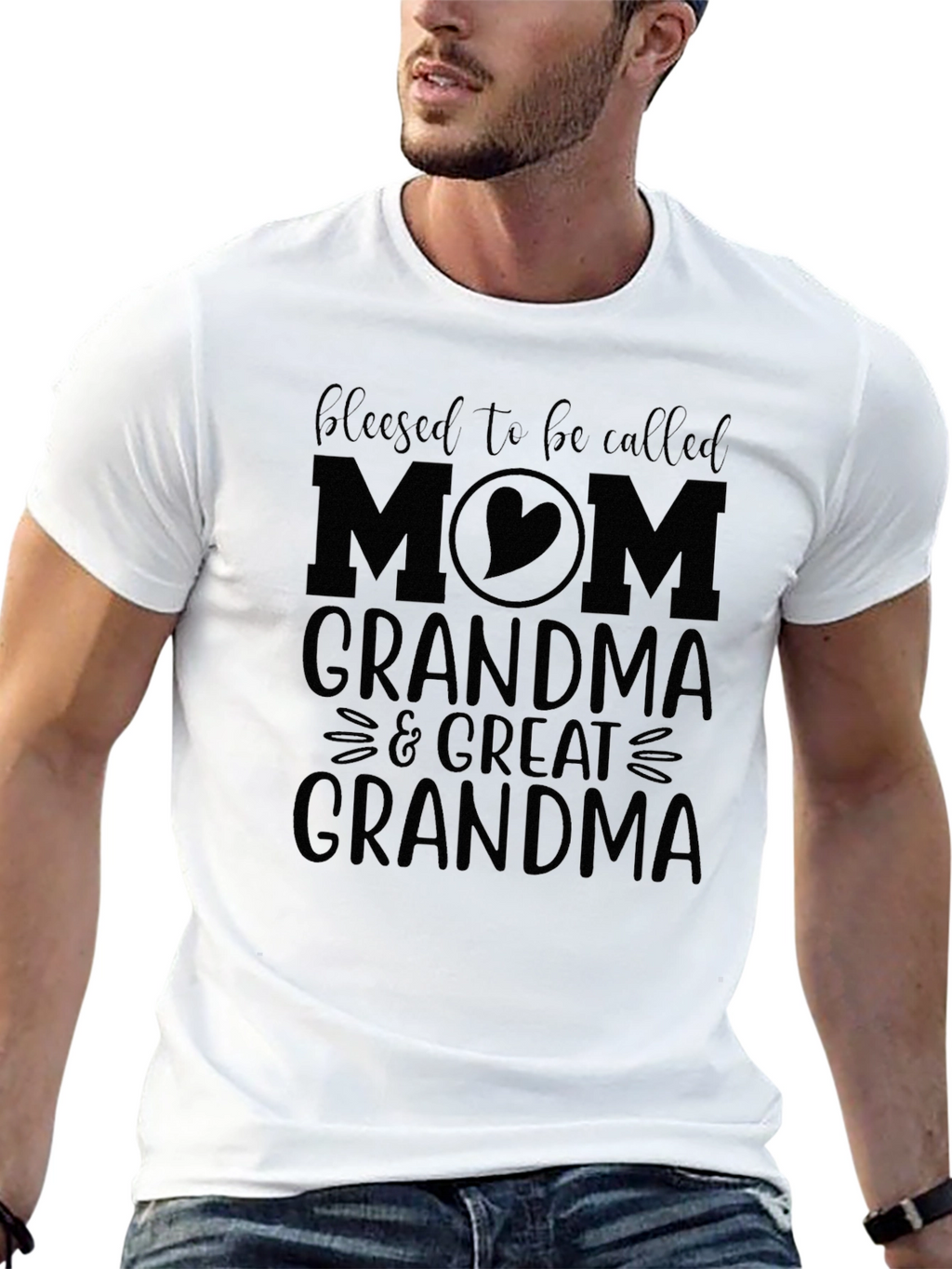 Blessed Mom Grandma Great Grandma T-Shirt