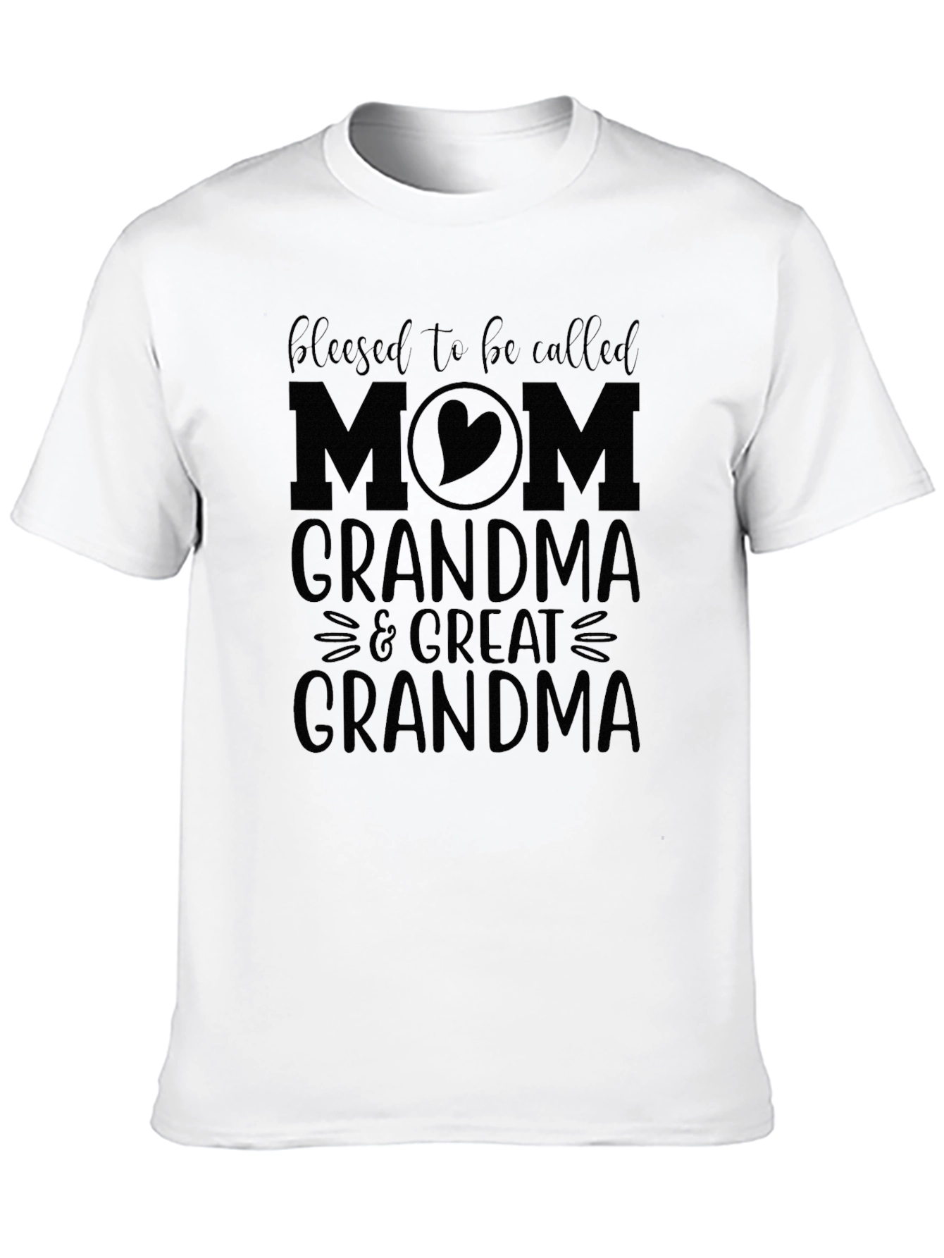 Blessed Mom Grandma Great Grandma T-Shirt