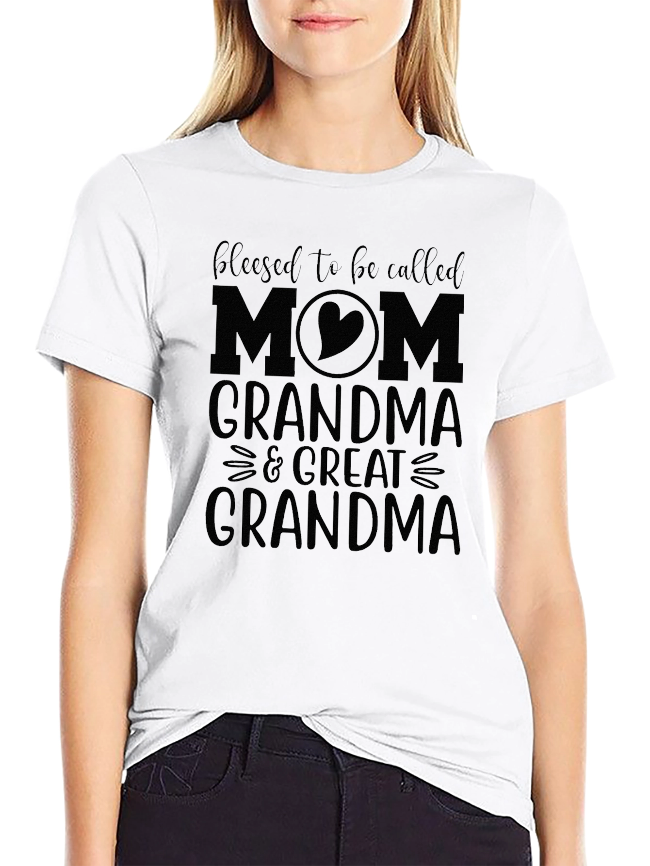 Blessed Mom Grandma Great Grandma T-Shirt