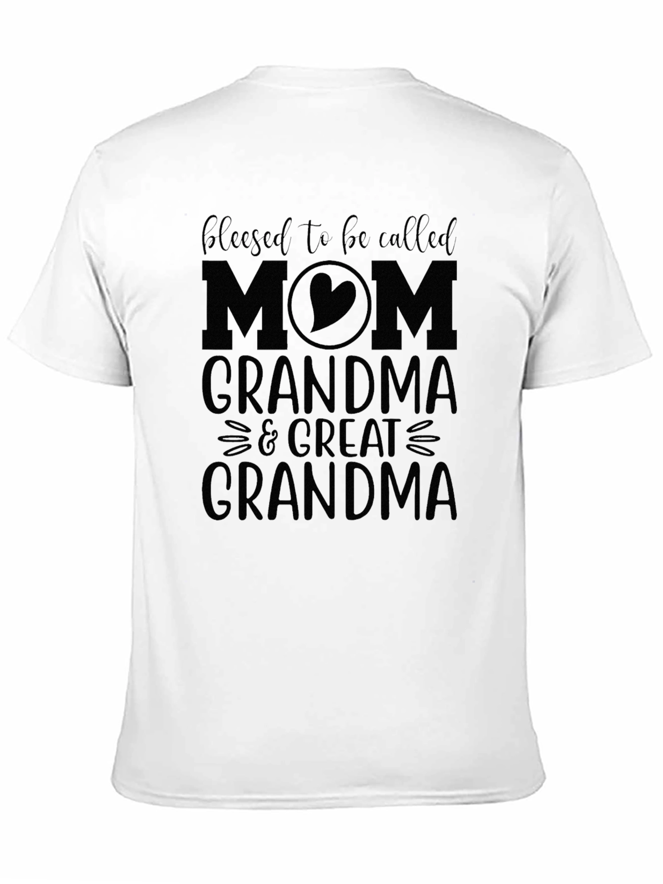 Blessed Mom Grandma Great Grandma T-Shirt
