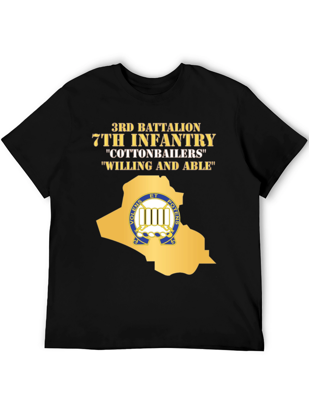 3rd Battalion 7th Infantry Cottonbailers T-Shirt