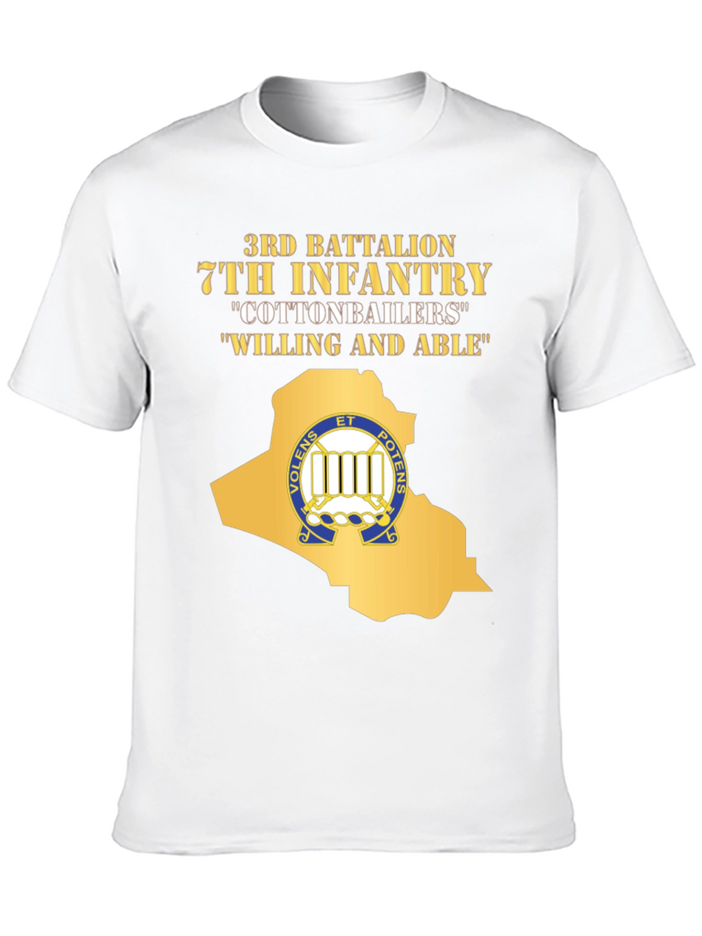 3rd Battalion 7th Infantry Cottonbailers T-Shirt