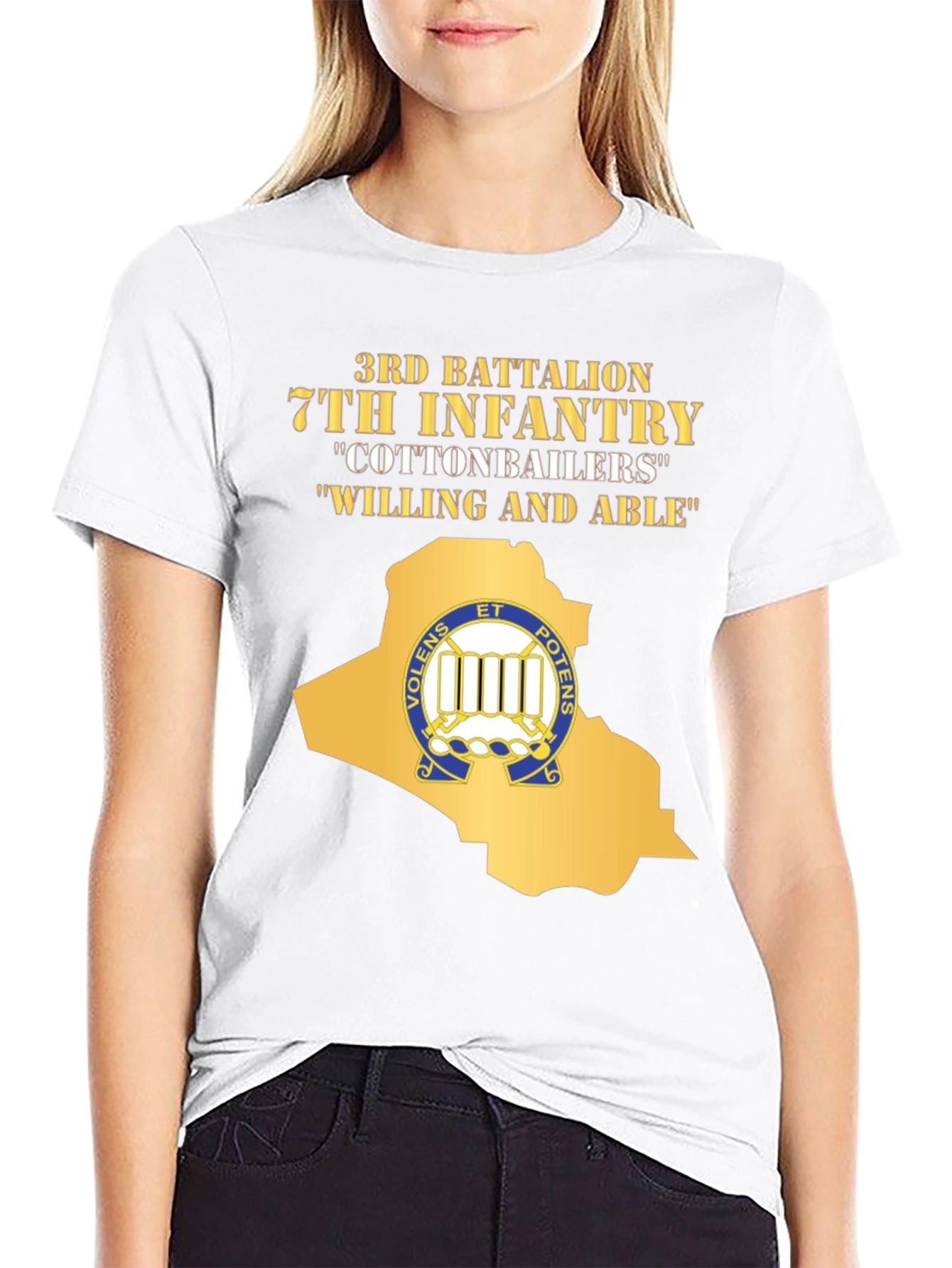 3rd Battalion 7th Infantry Cottonbailers T-Shirt