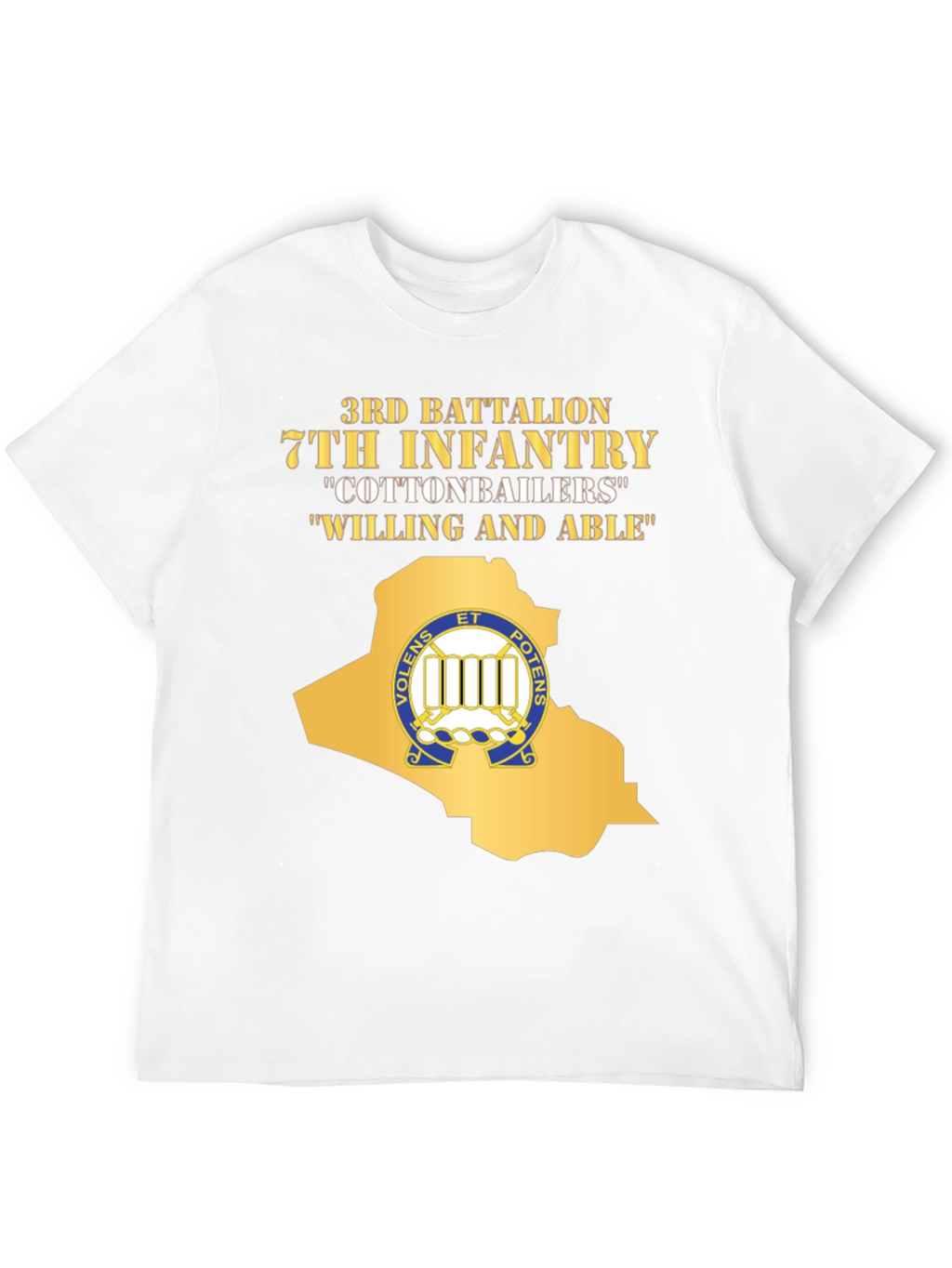 3rd Battalion 7th Infantry Cottonbailers T-Shirt