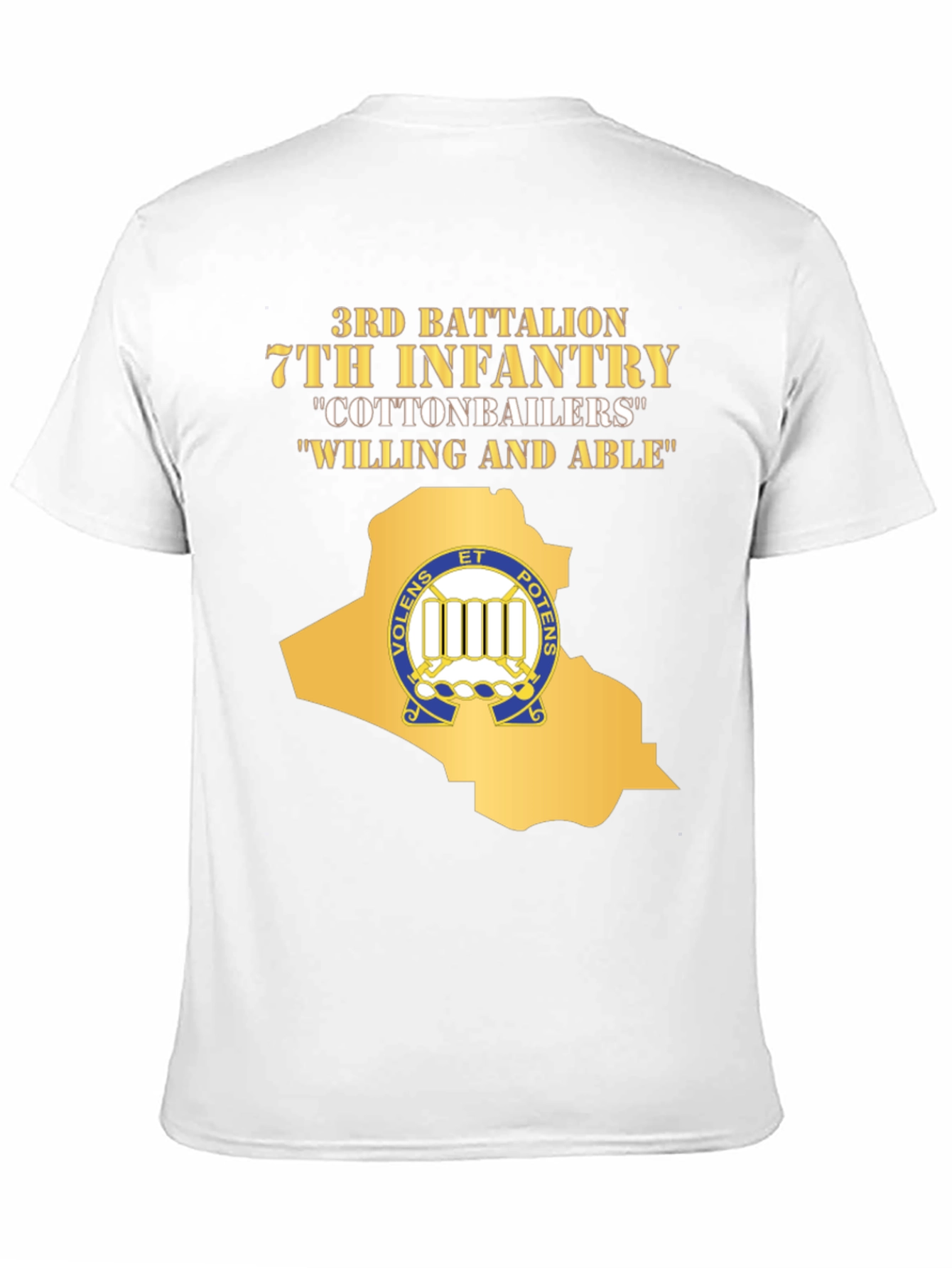 3rd Battalion 7th Infantry Cottonbailers T-Shirt