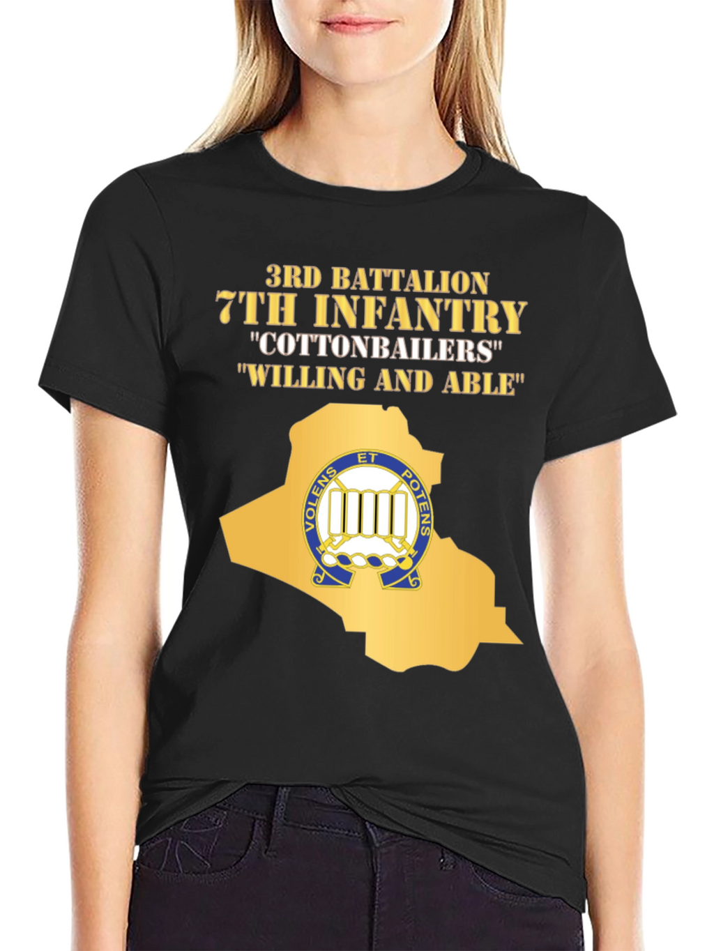 3rd Battalion 7th Infantry Cottonbailers T-Shirt