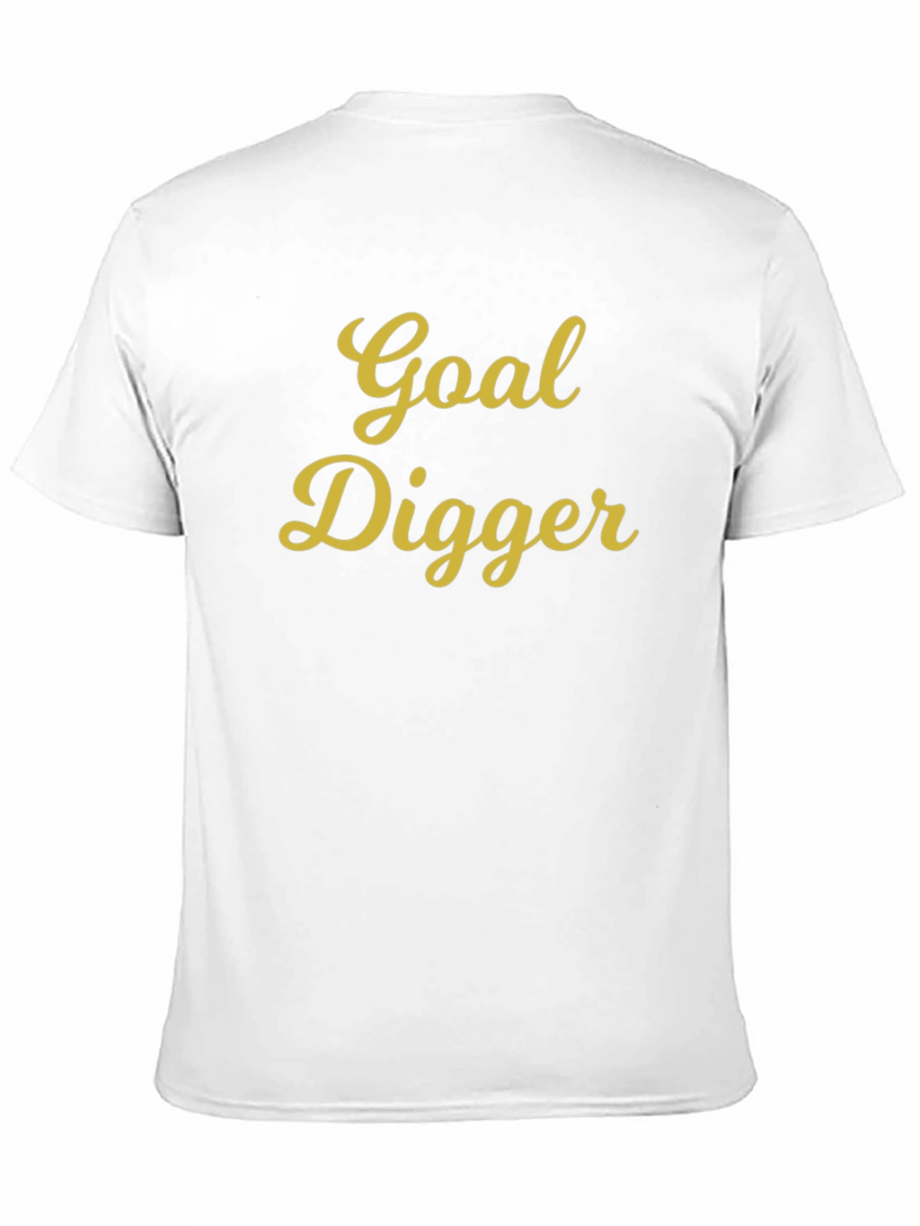 Goal Digger T-Shirt - Trendy Black Tee