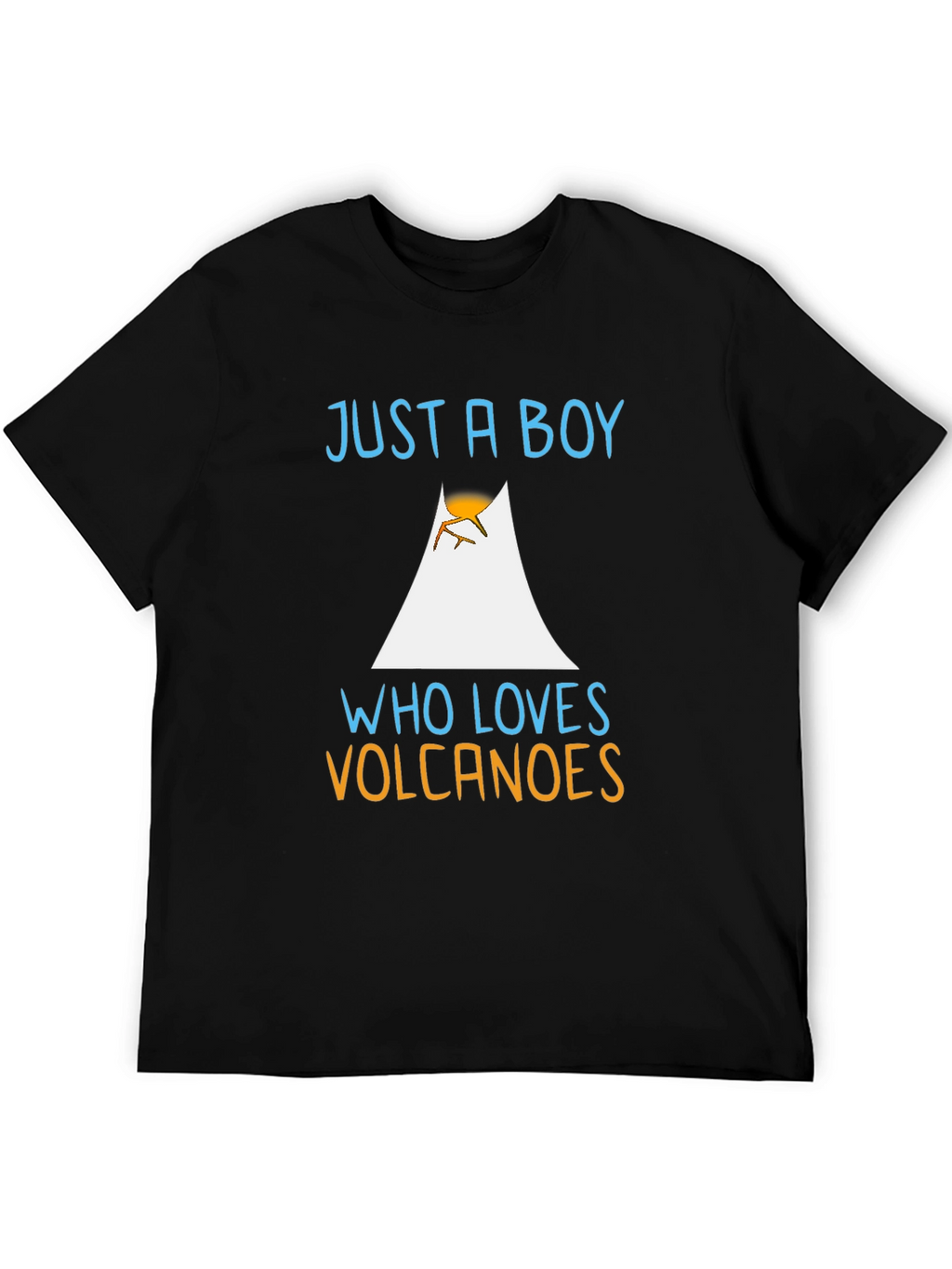 Just A Boy Who Loves Volcanoes T-Shirt