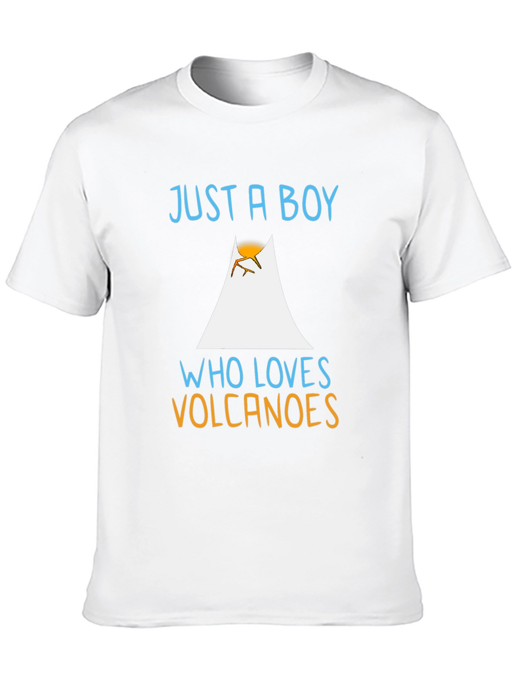 Just A Boy Who Loves Volcanoes T-Shirt