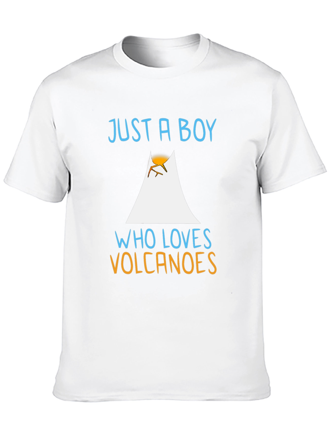 Just A Boy Who Loves Volcanoes T-Shirt