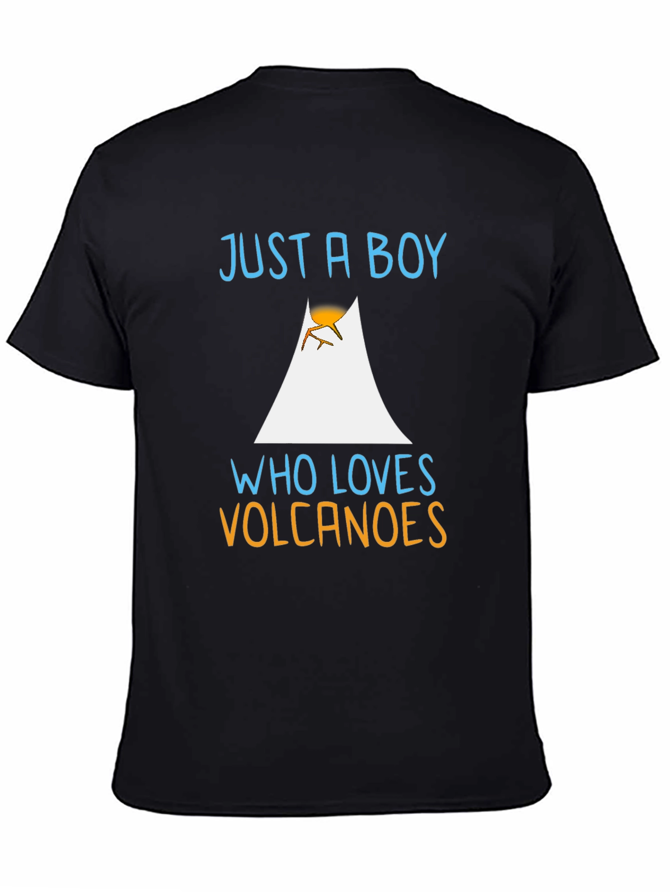 Just A Boy Who Loves Volcanoes T-Shirt