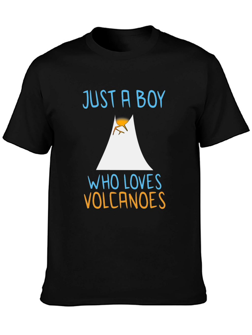 Just A Boy Who Loves Volcanoes T-Shirt