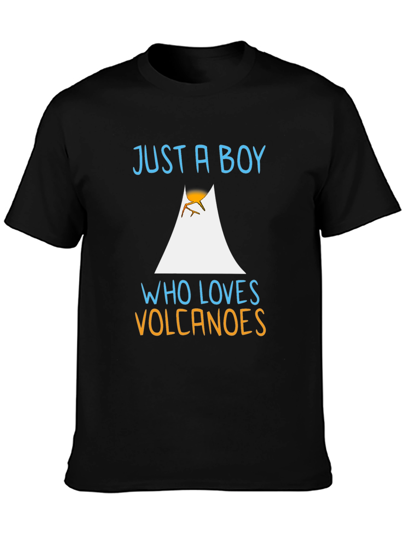 Just A Boy Who Loves Volcanoes T-Shirt