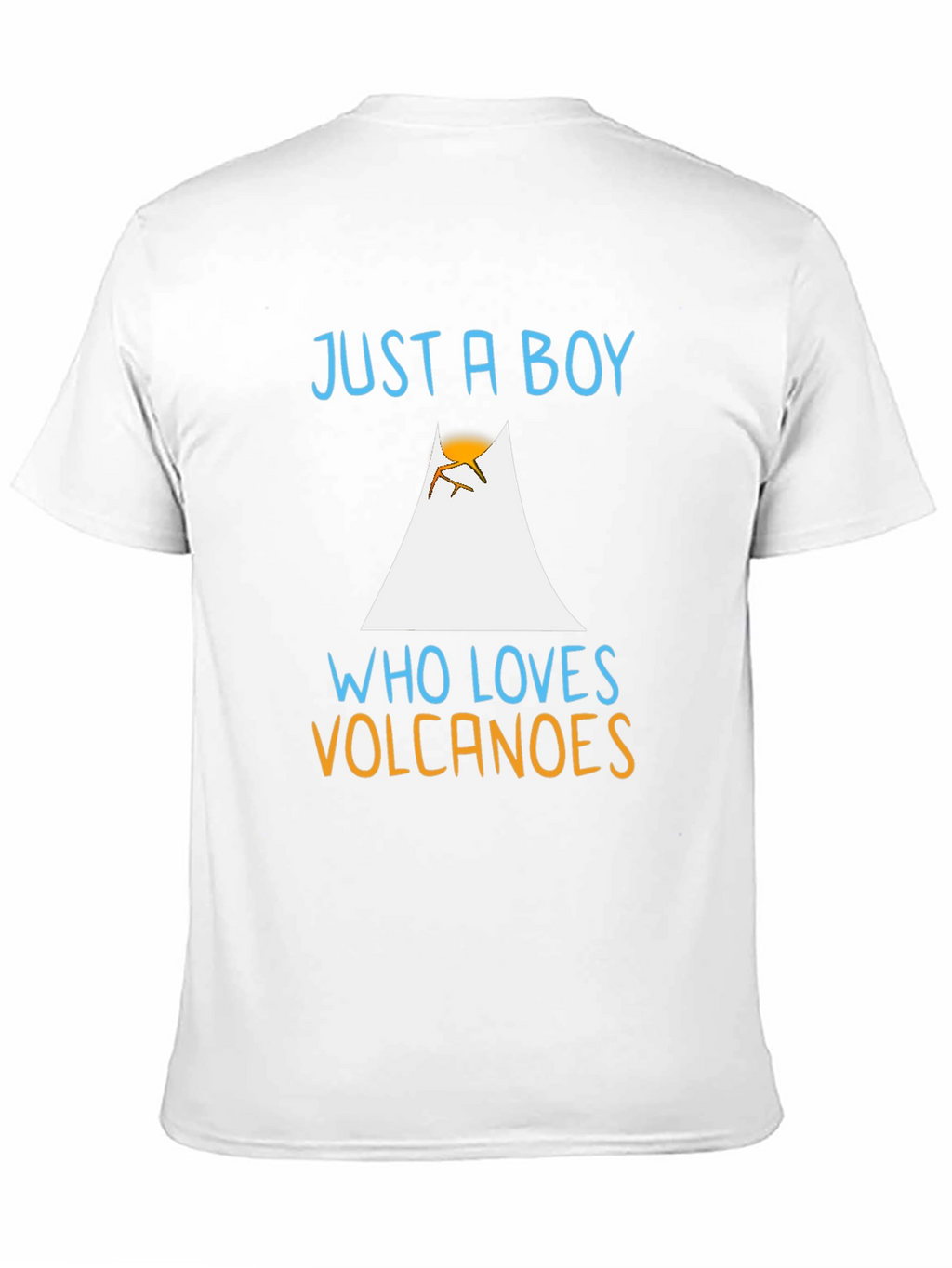 Just A Boy Who Loves Volcanoes T-Shirt
