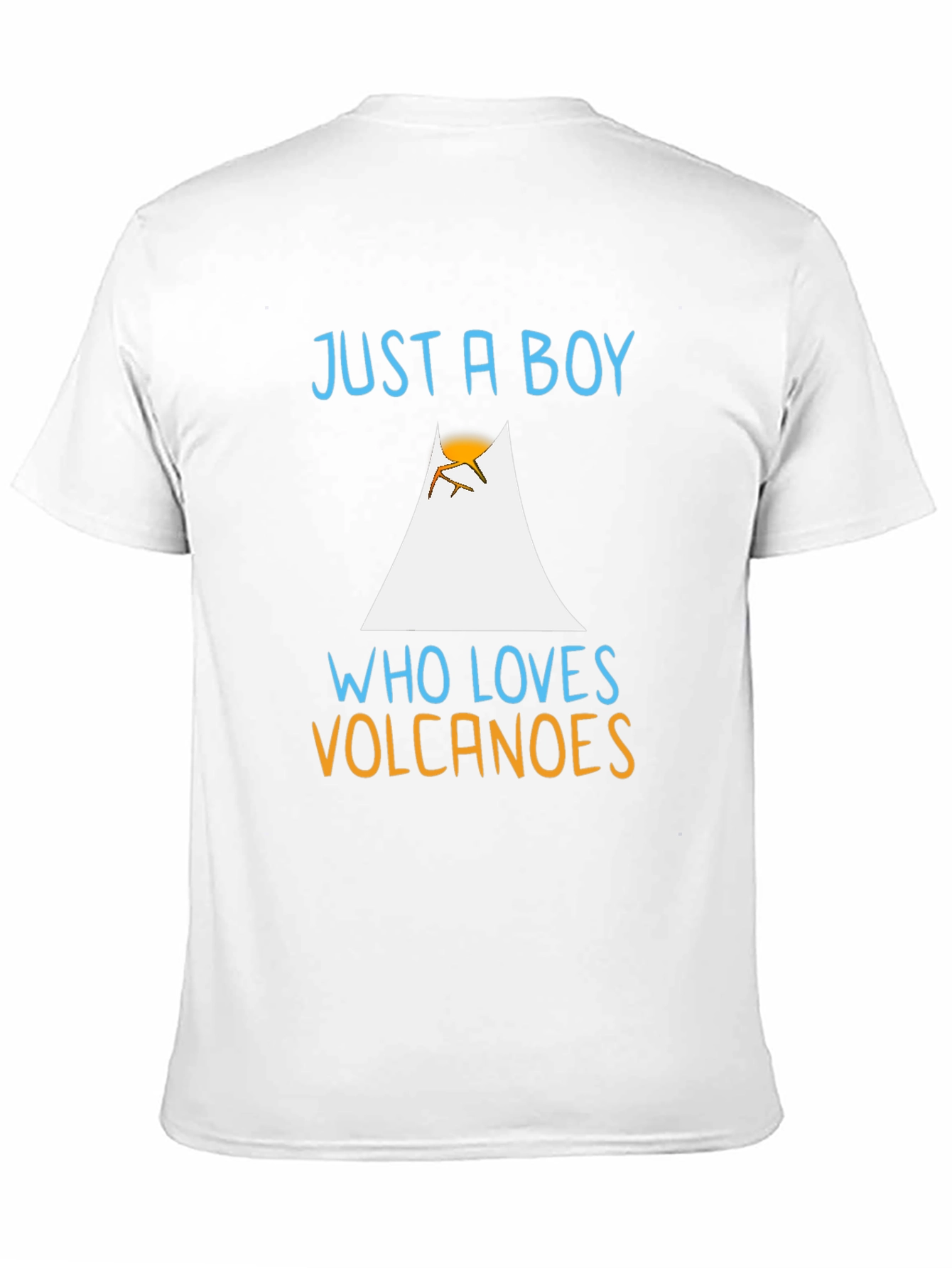 Just A Boy Who Loves Volcanoes T-Shirt