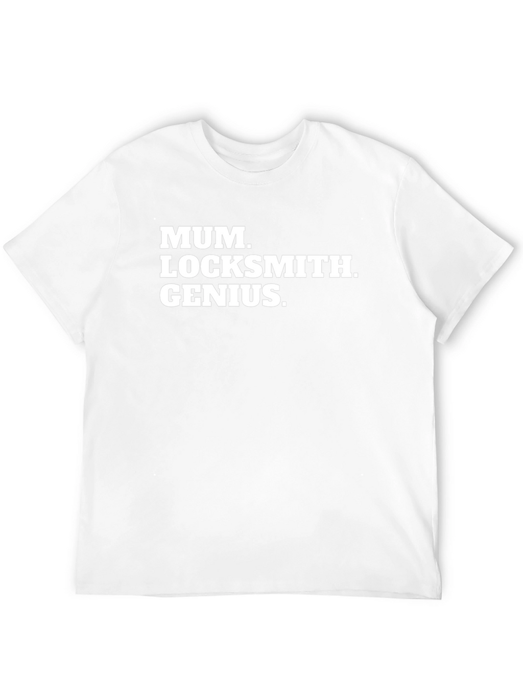 Mum Locksmith Genius T-Shirt - Black