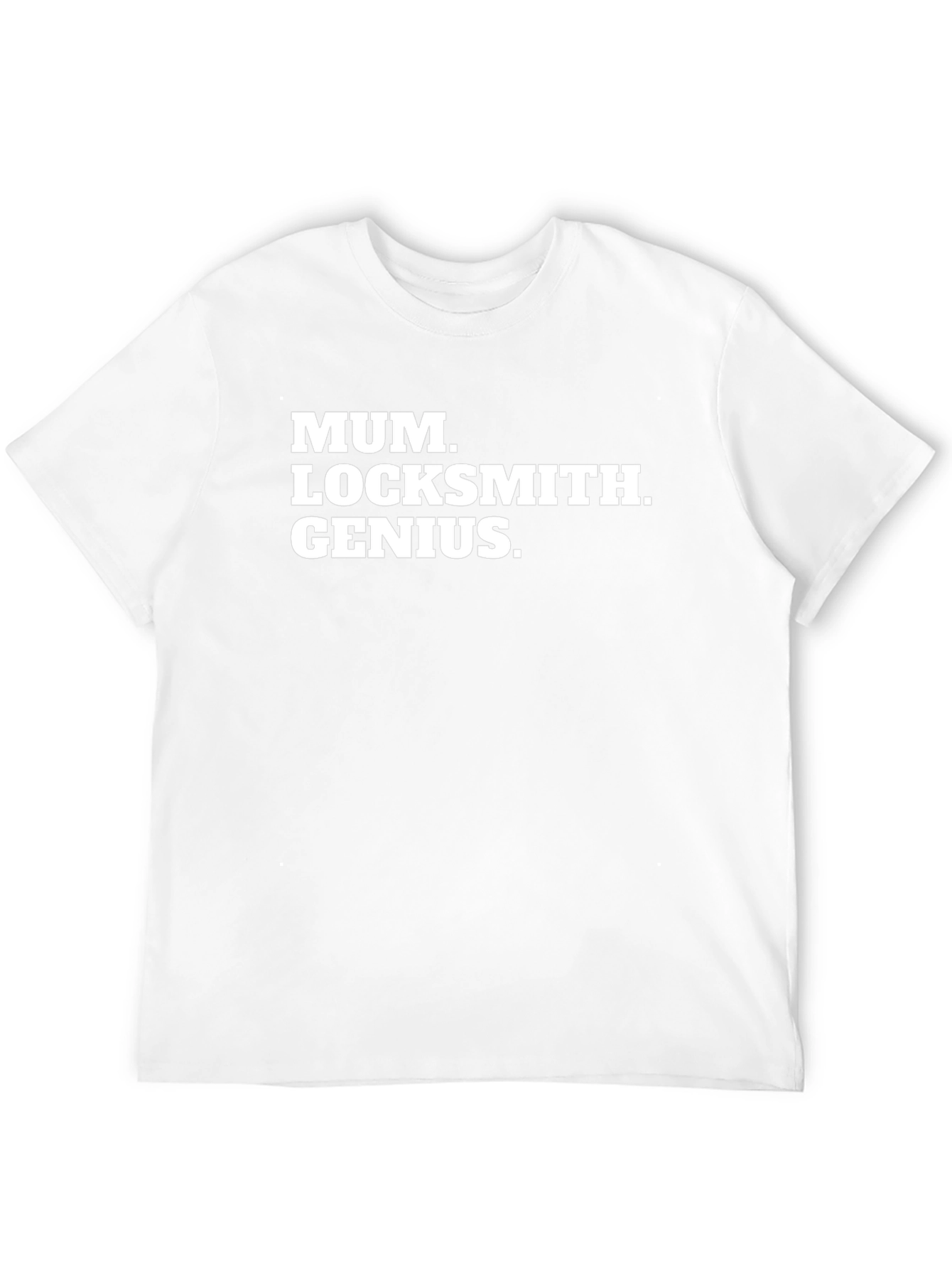 Mum Locksmith Genius T-Shirt - Black