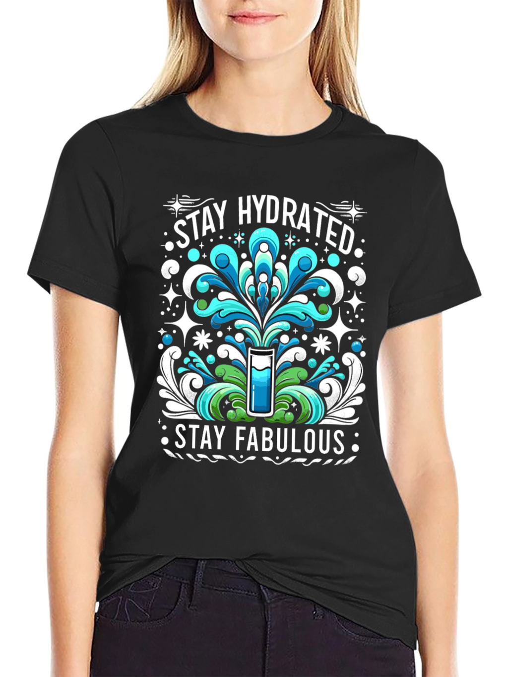 Hydrated & Fabulous Graphic Tee