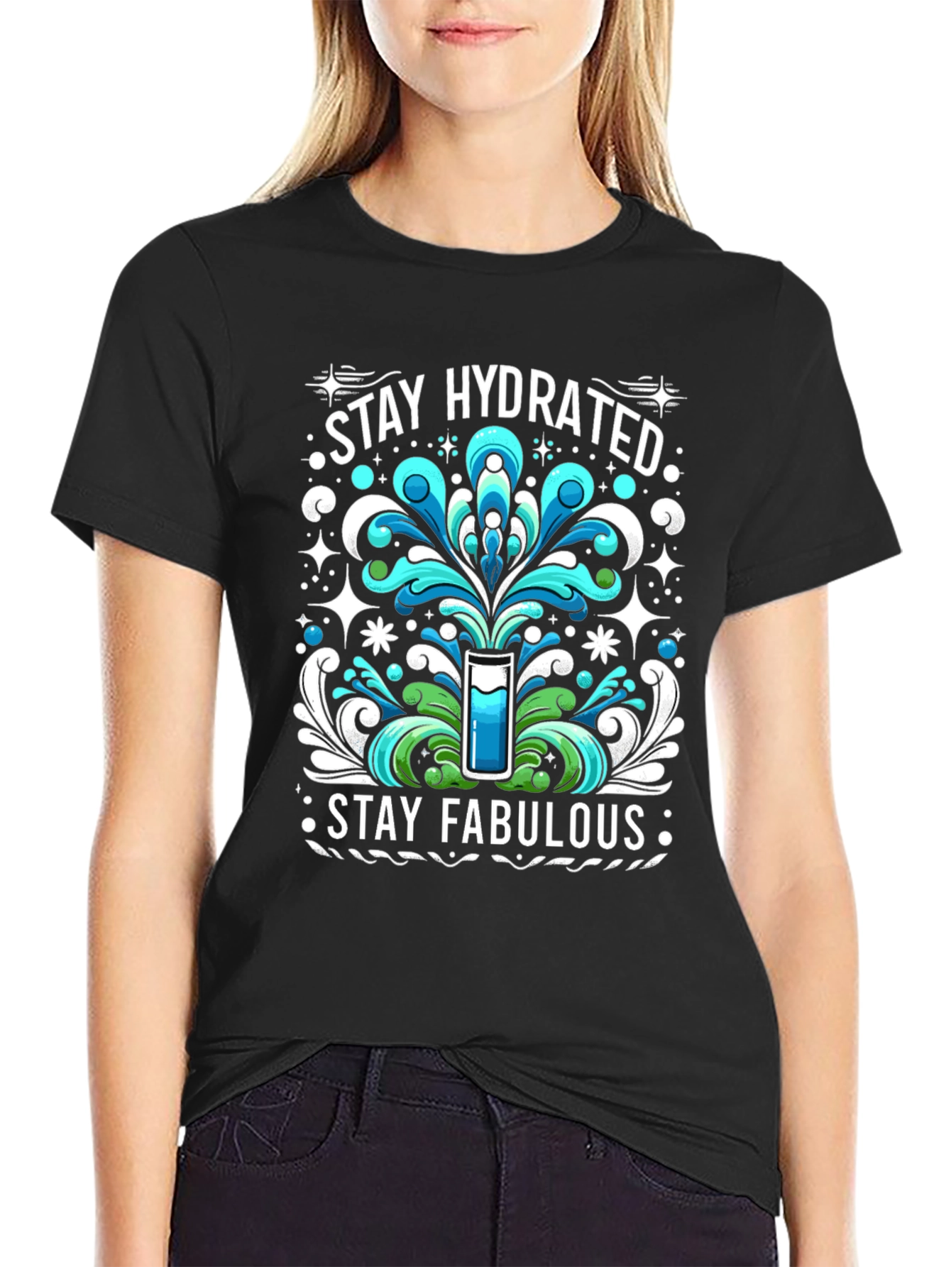Hydrated & Fabulous Graphic Tee