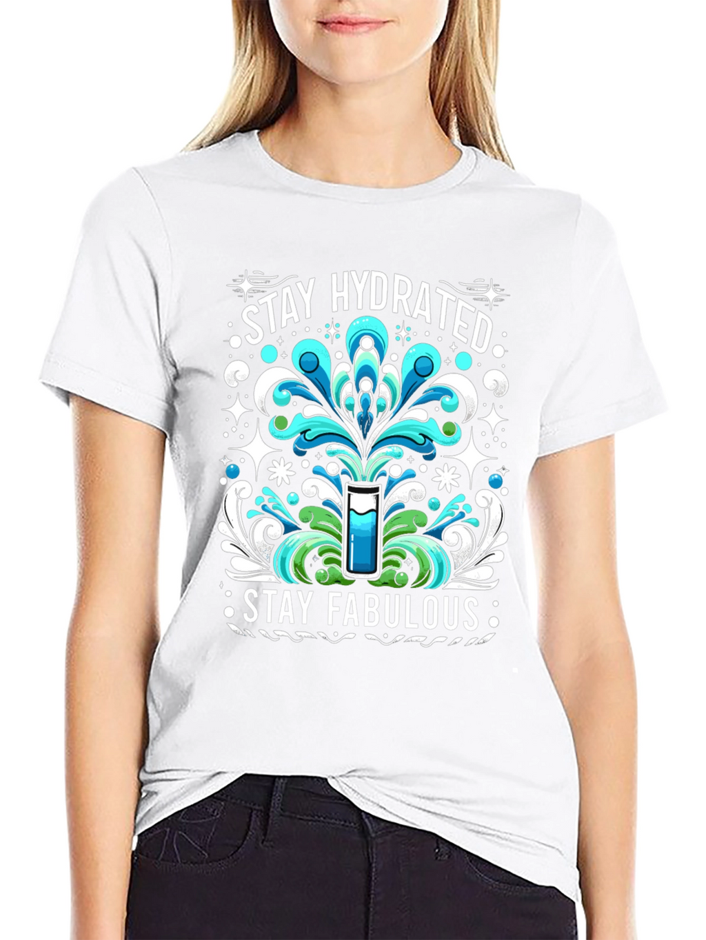 Hydrated & Fabulous Graphic Tee