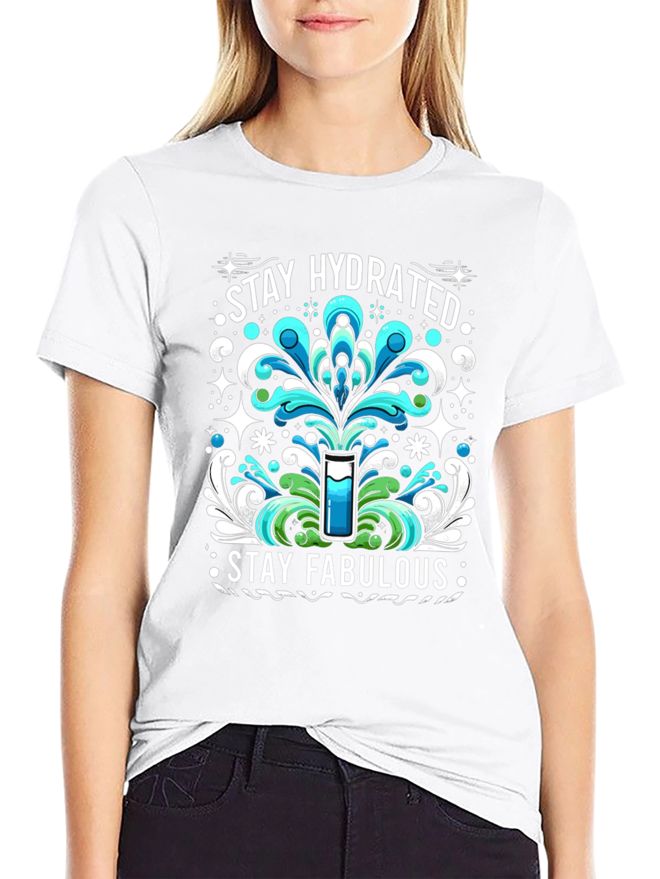 Hydrated & Fabulous Graphic Tee
