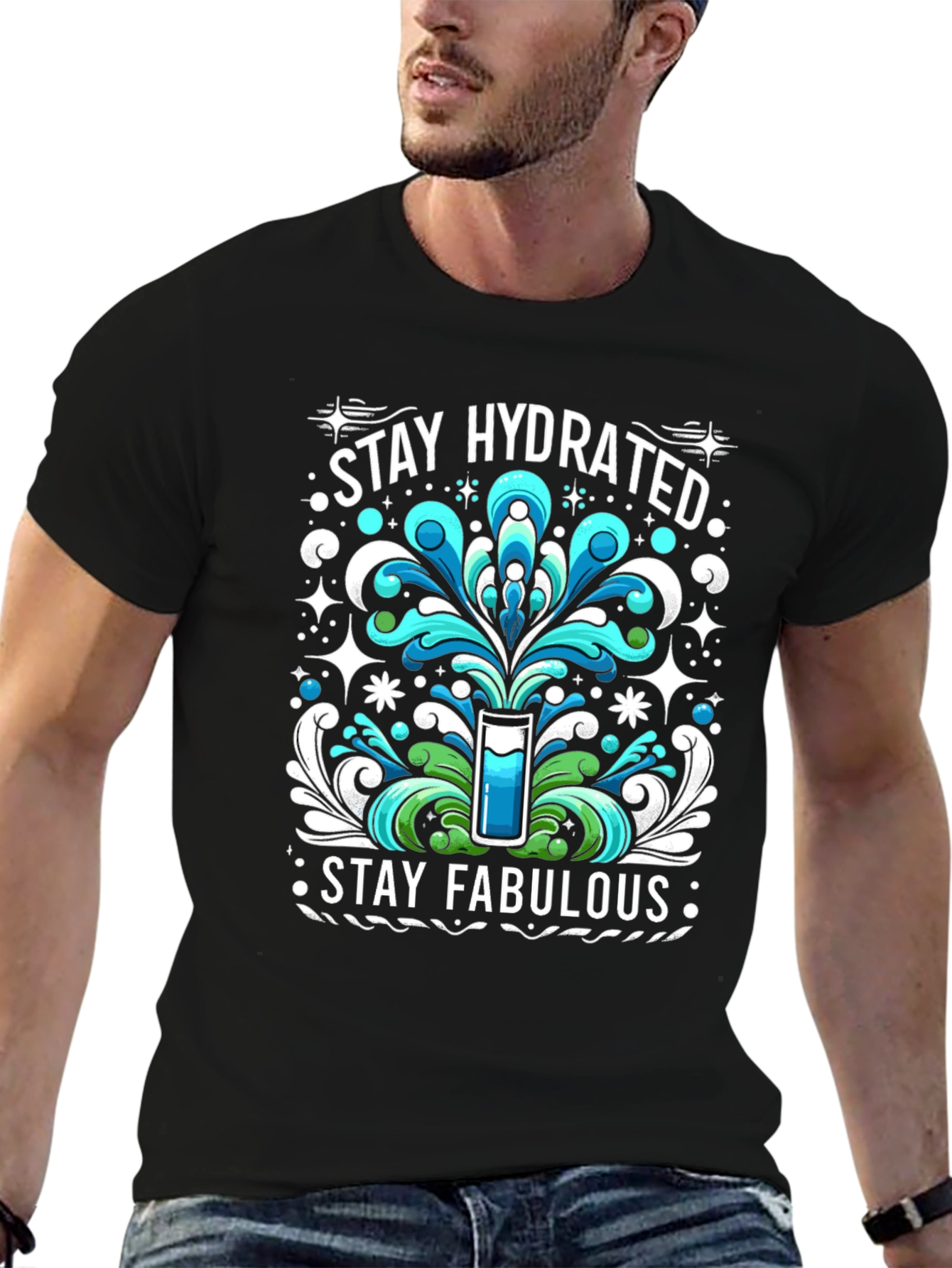 Hydrated & Fabulous Graphic Tee
