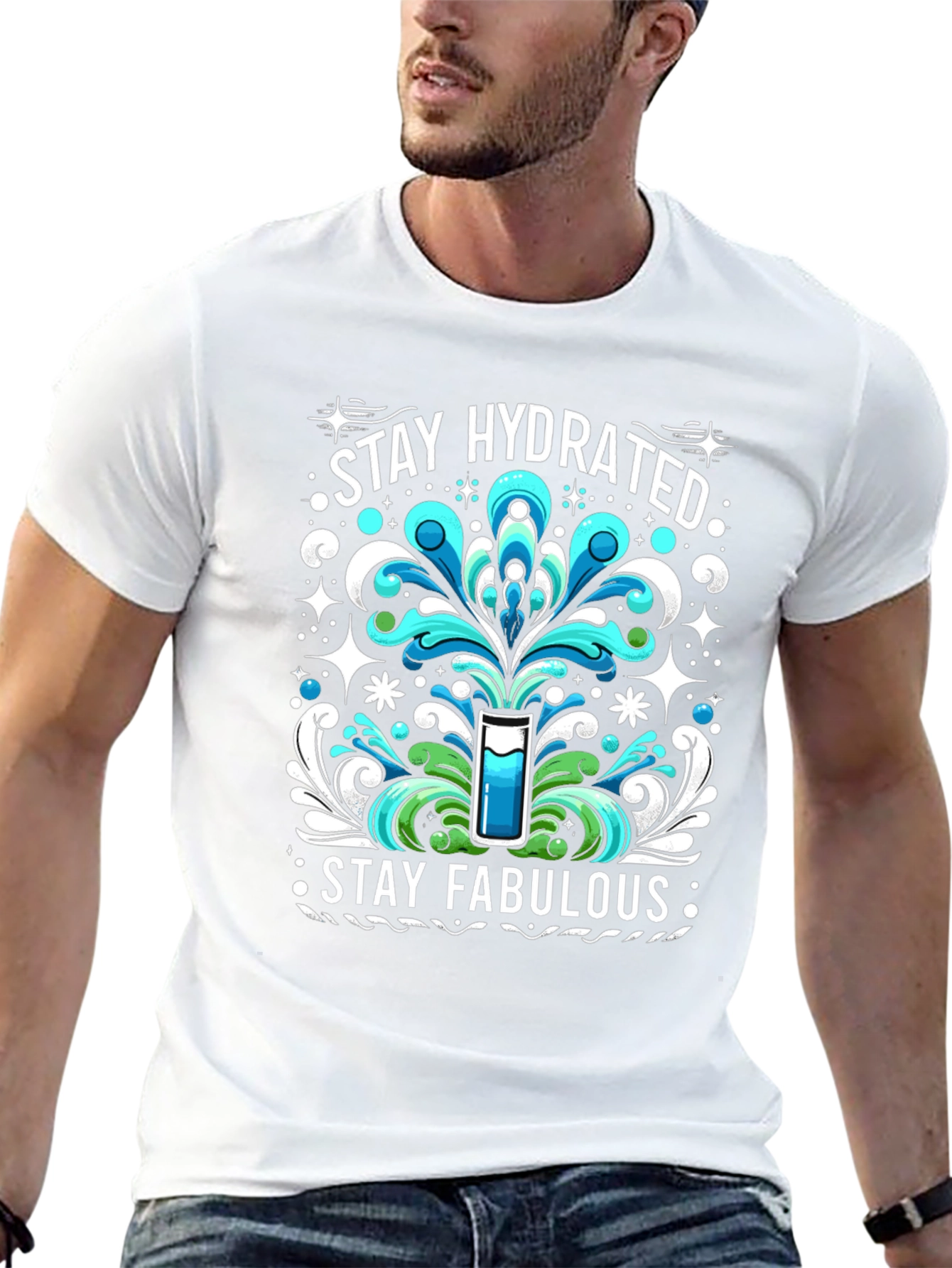 Hydrated & Fabulous Graphic Tee