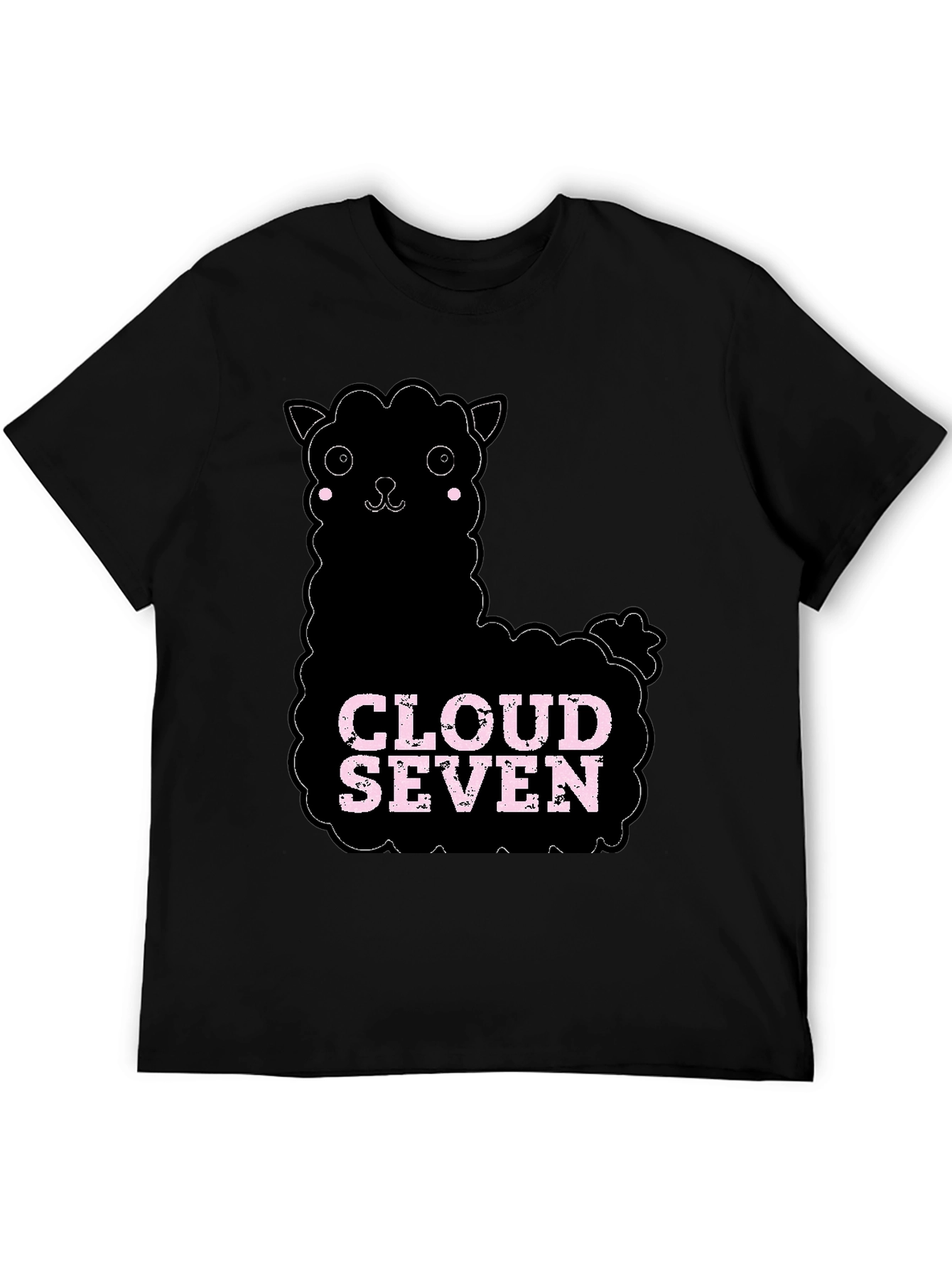 Cloud Seven Alpaca T-Shirt - Black