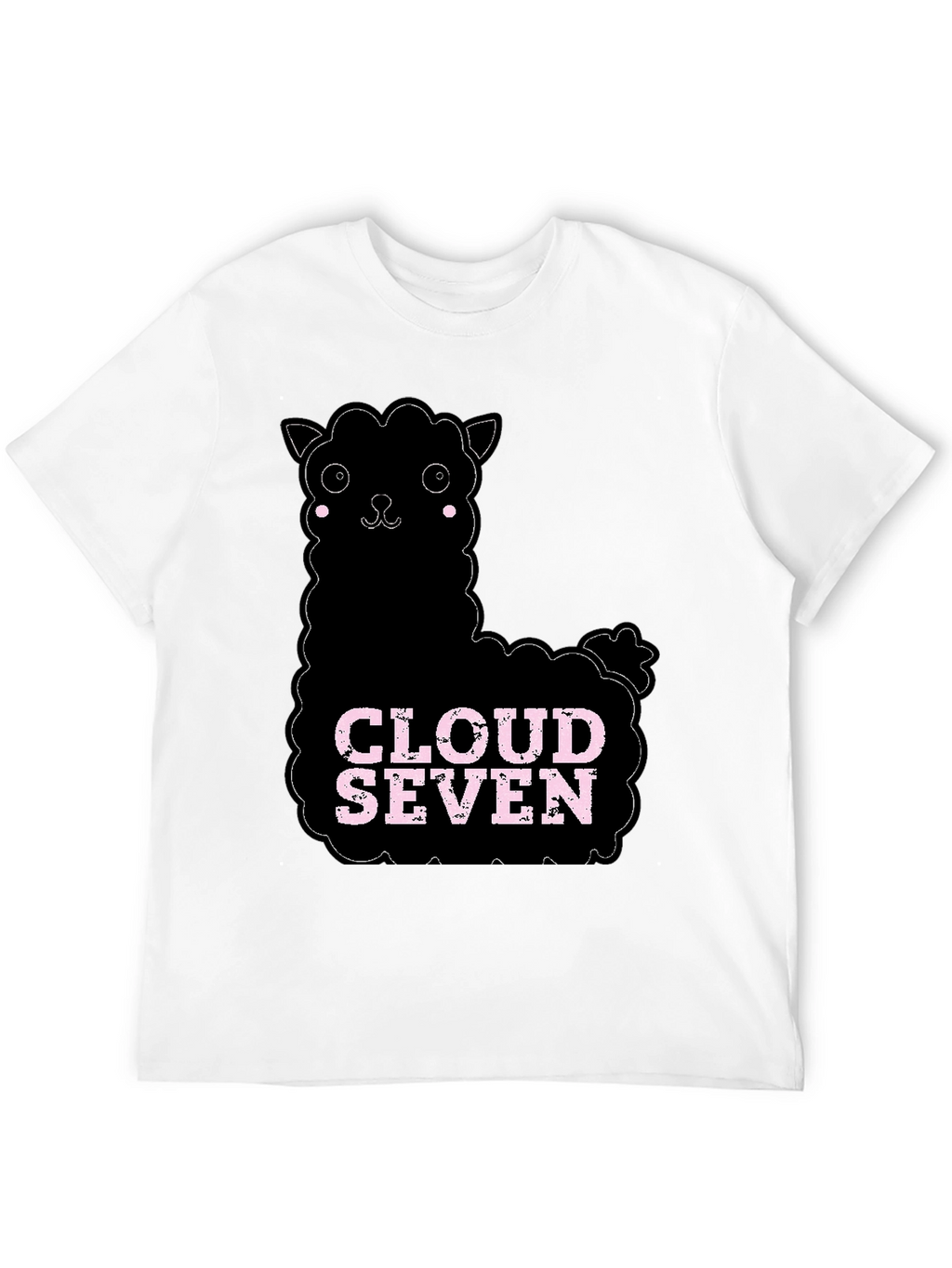 Cloud Seven Alpaca T-Shirt - Black