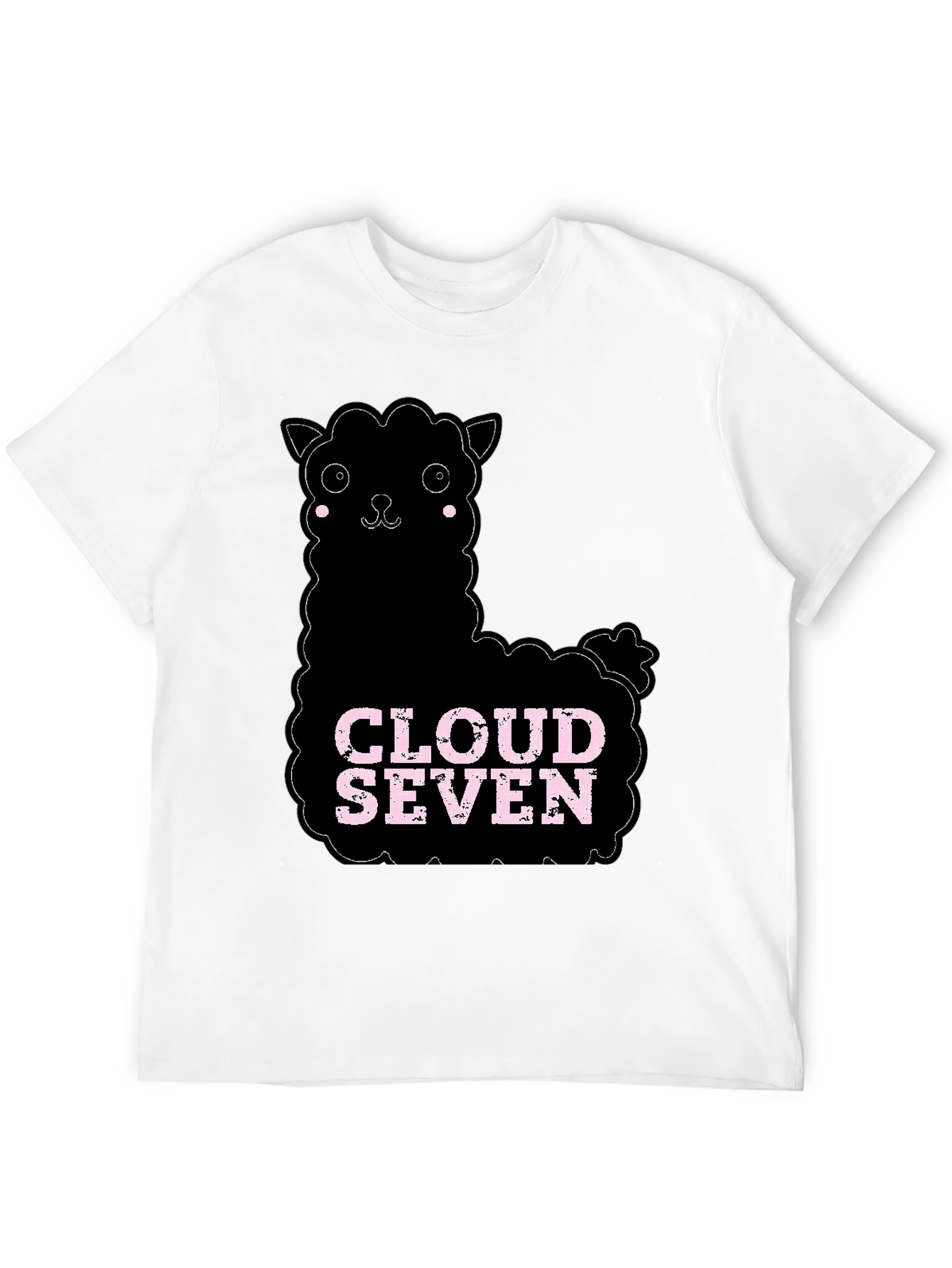 Cloud Seven Alpaca T-Shirt - Black