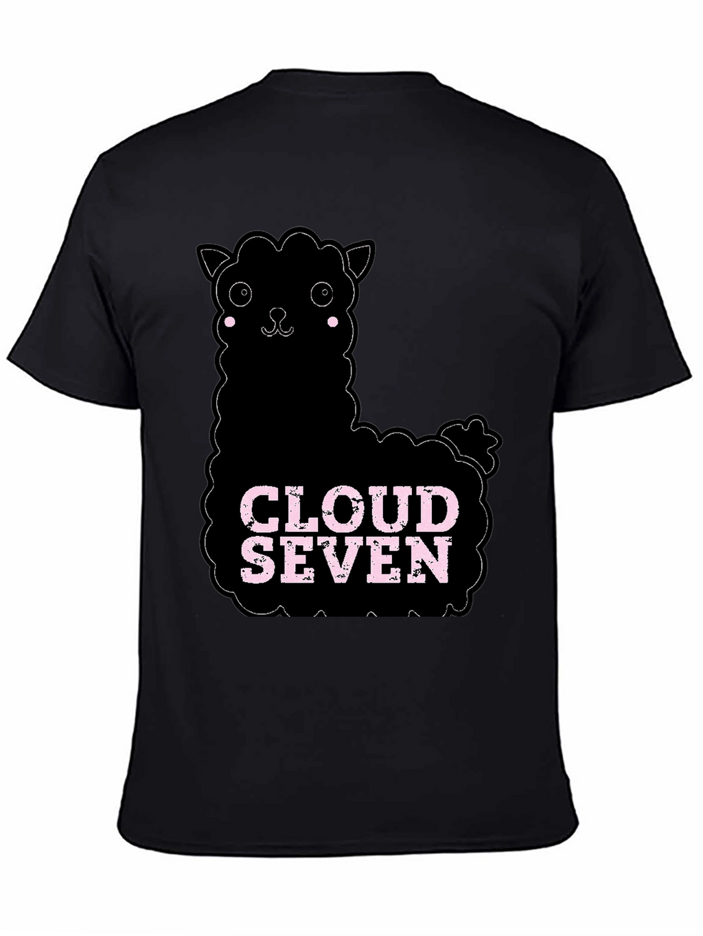 Cloud Seven Alpaca T-Shirt - Black