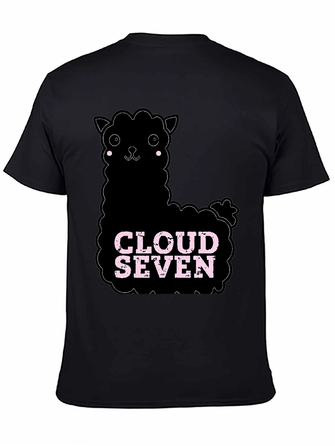 Cloud Seven Alpaca T-Shirt - Black