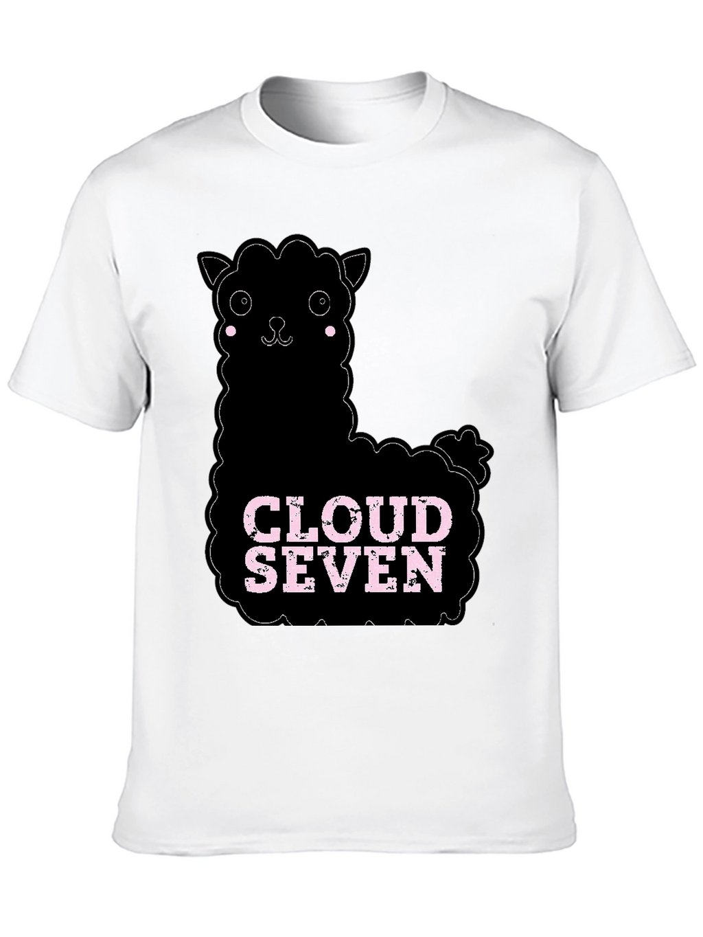 Cloud Seven Alpaca T-Shirt - Black