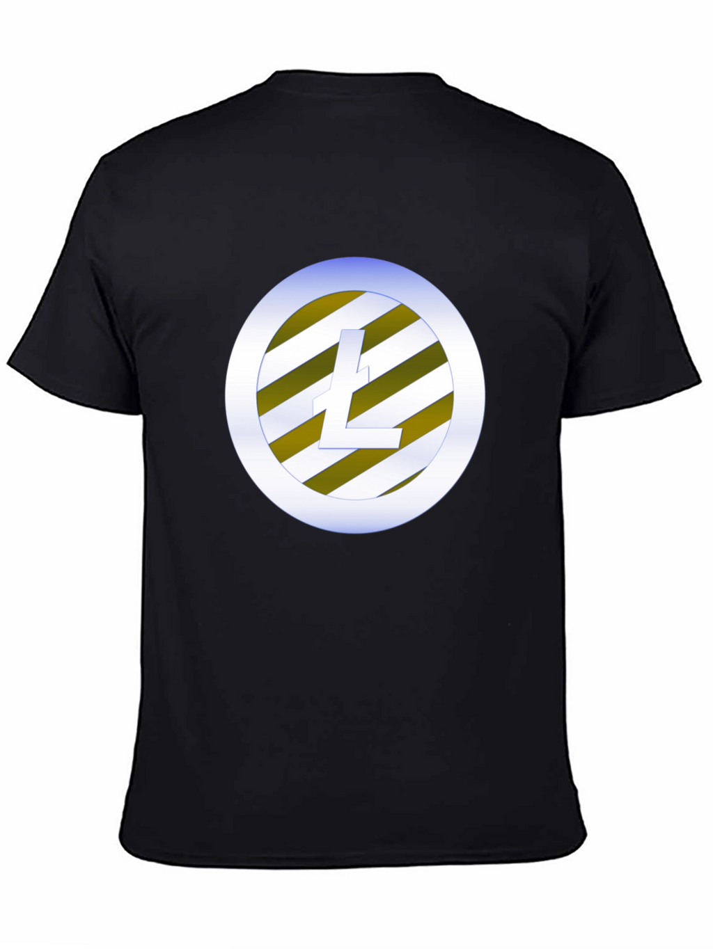 Litecoin Crypto Black T-Shirt