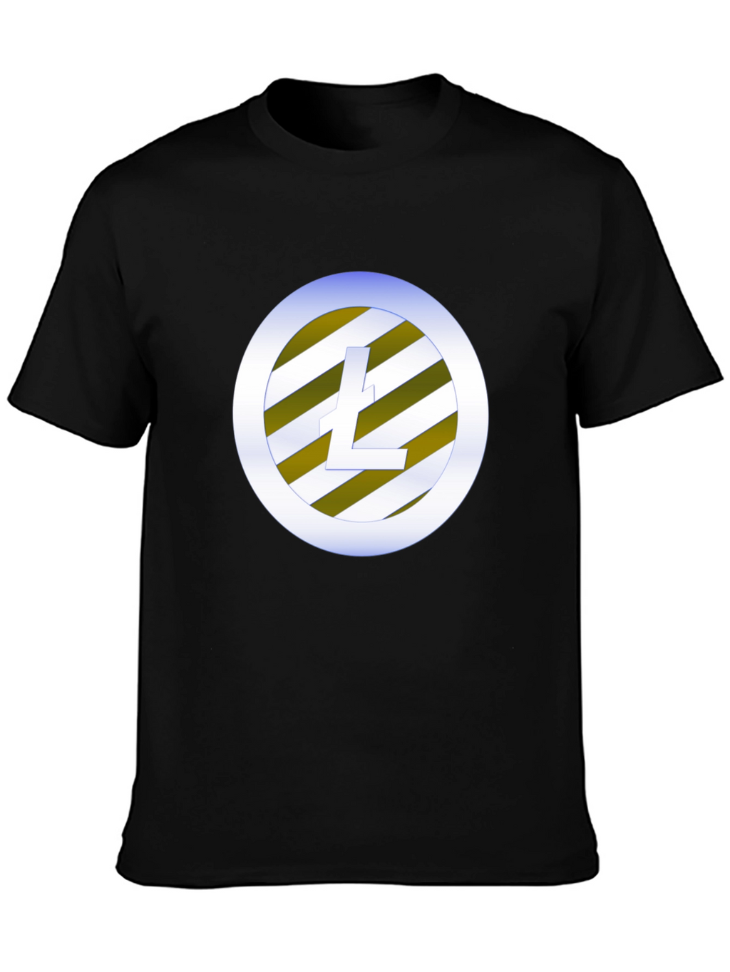 Litecoin Crypto Black T-Shirt