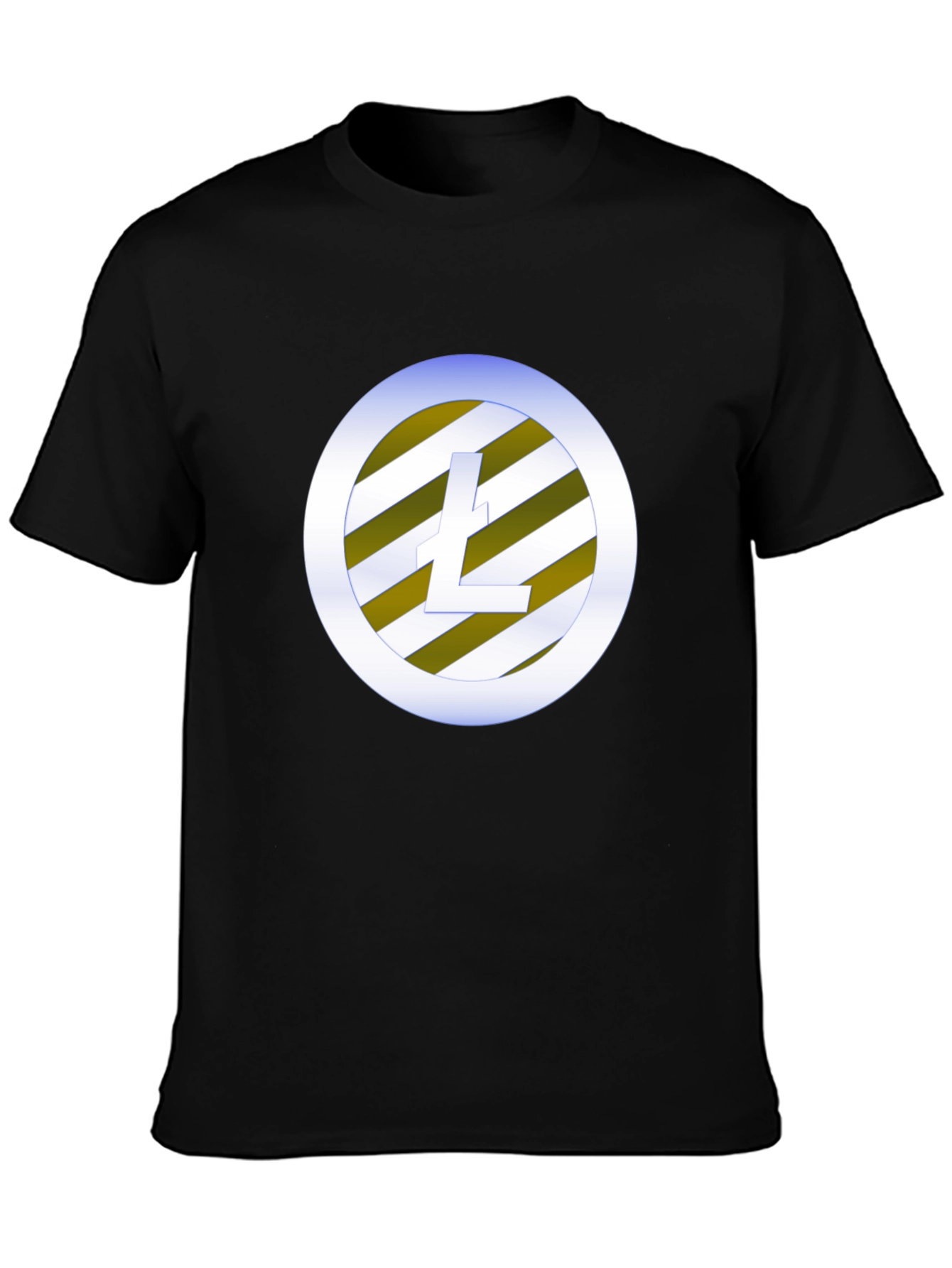 Litecoin Crypto Black T-Shirt