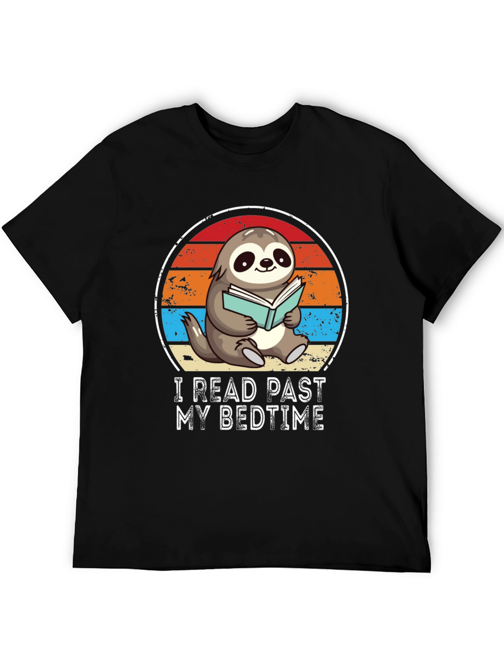 I Read Past My Bedtime Sloth T-Shirt