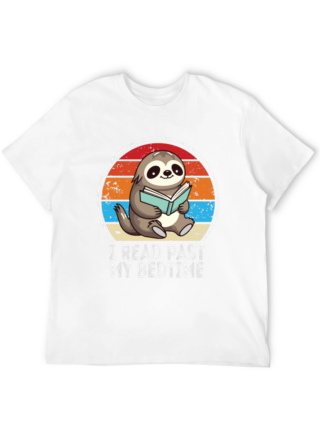 I Read Past My Bedtime Sloth T-Shirt