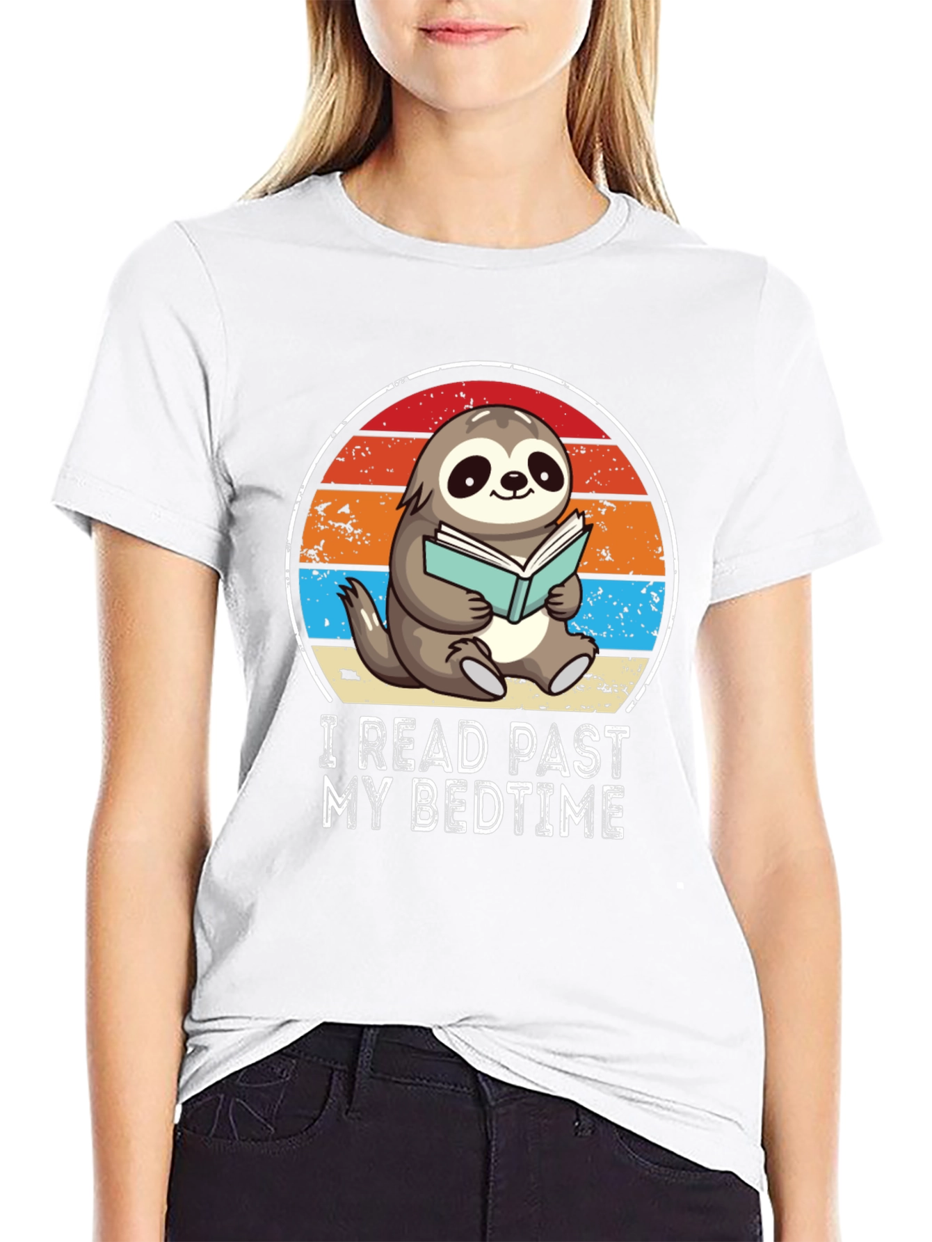 I Read Past My Bedtime Sloth T-Shirt