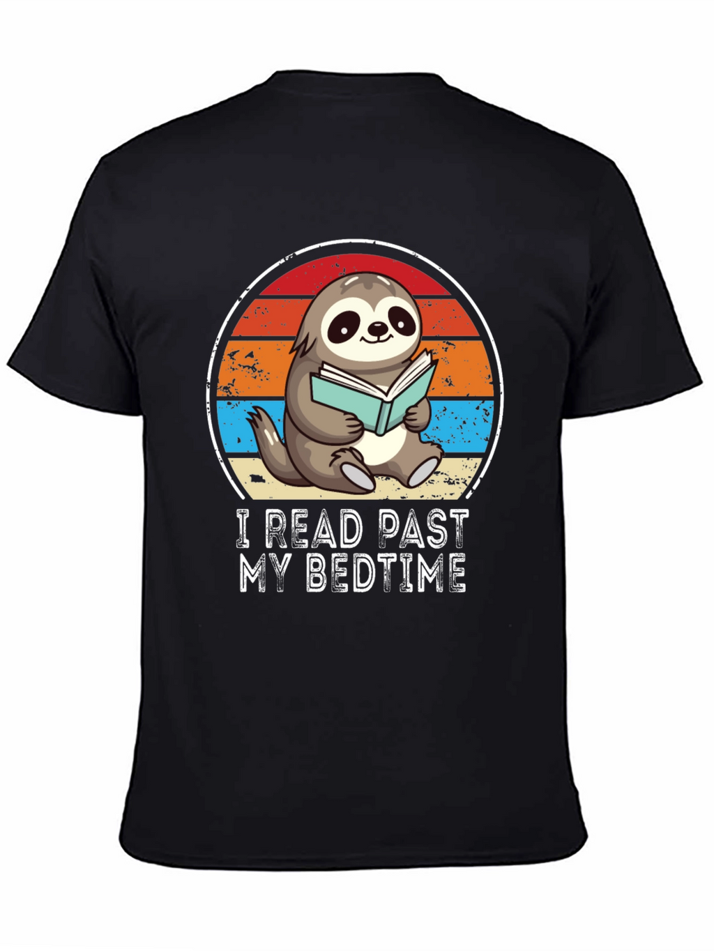 I Read Past My Bedtime Sloth T-Shirt