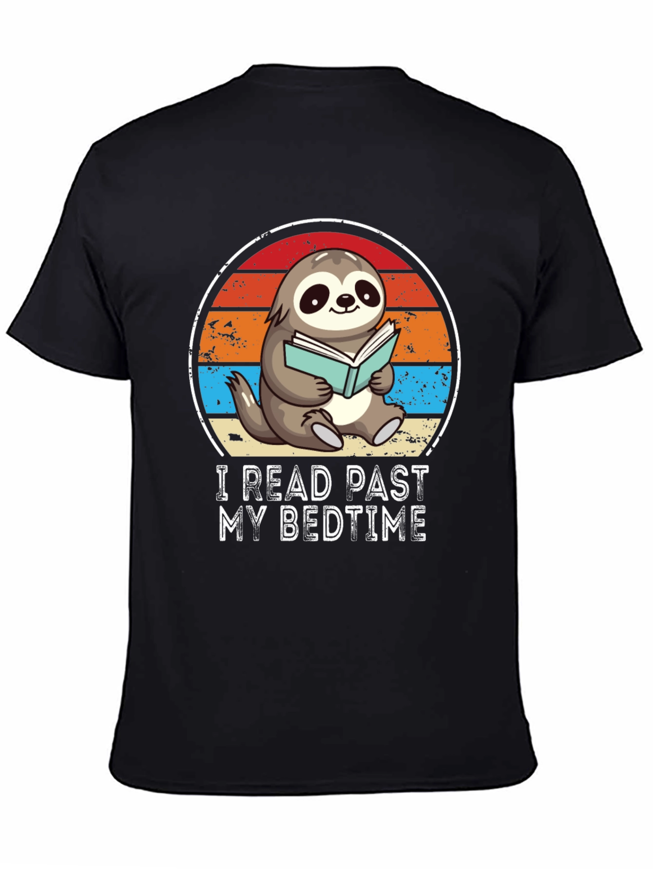 I Read Past My Bedtime Sloth T-Shirt