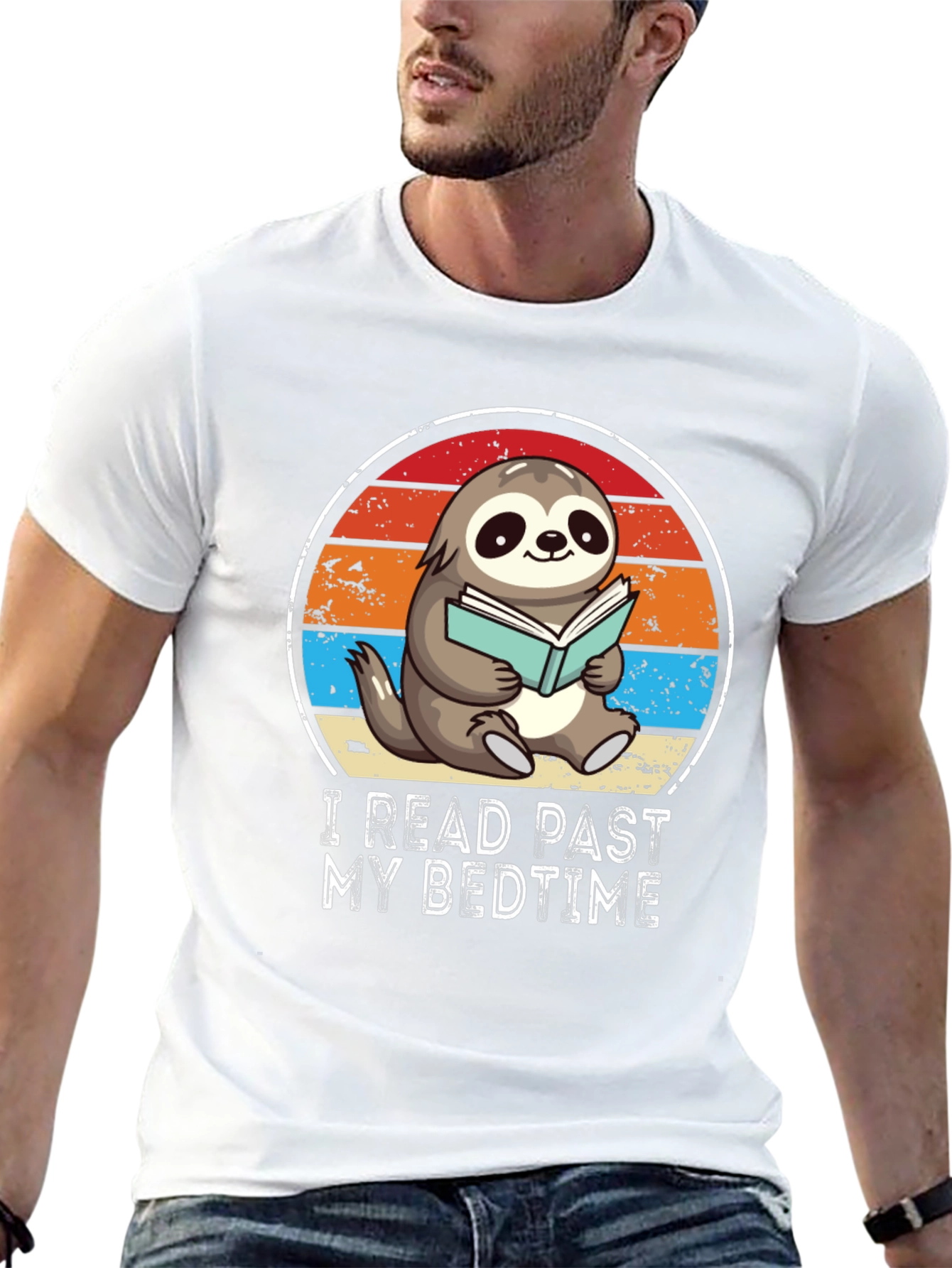 I Read Past My Bedtime Sloth T-Shirt