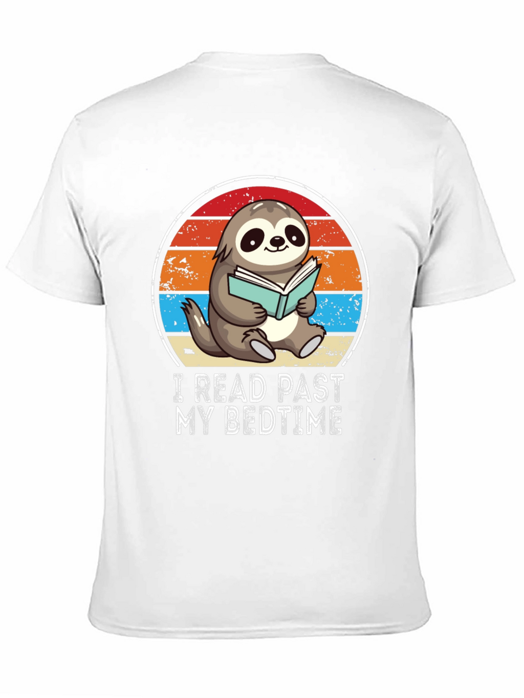 I Read Past My Bedtime Sloth T-Shirt