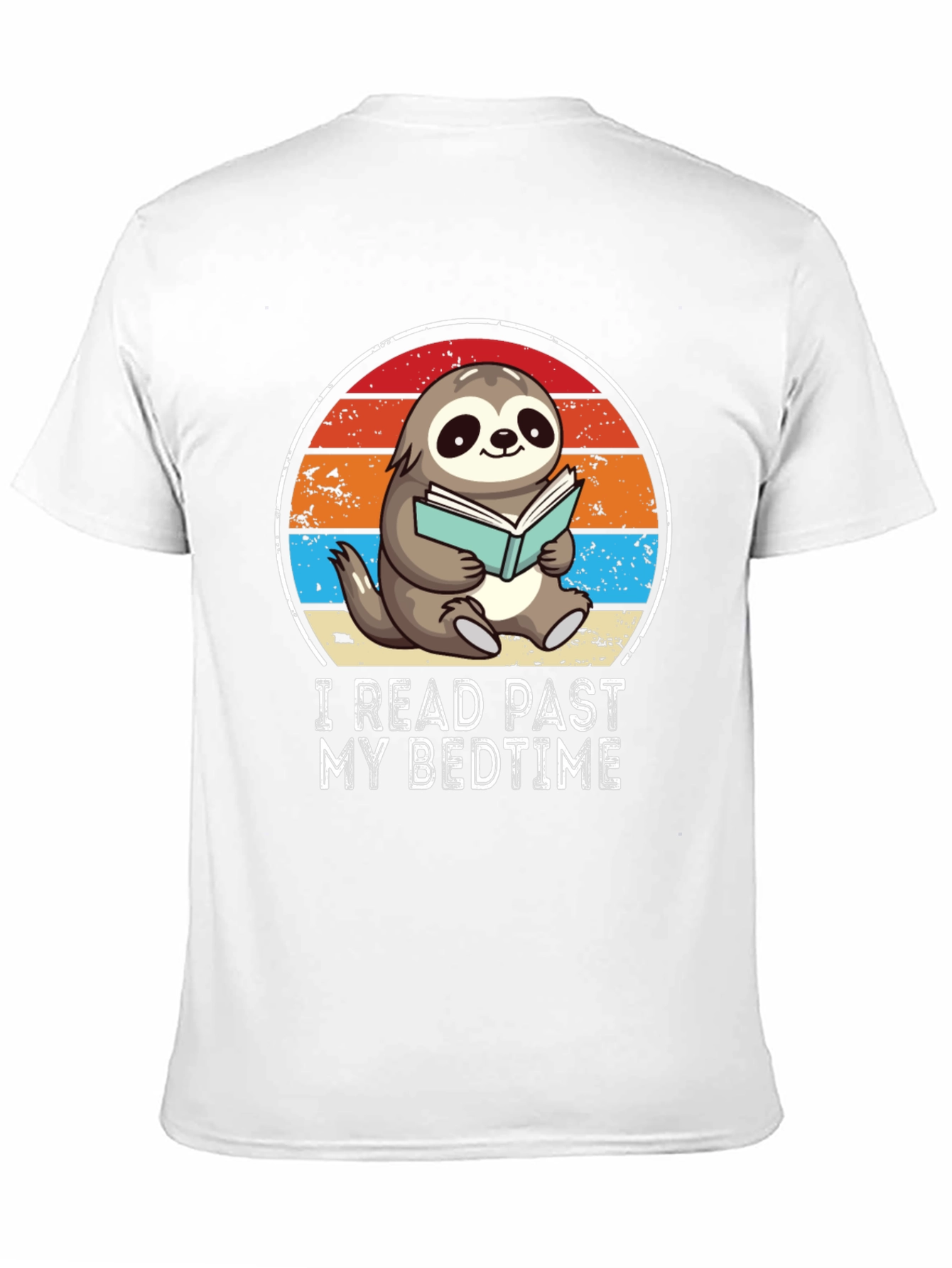 I Read Past My Bedtime Sloth T-Shirt