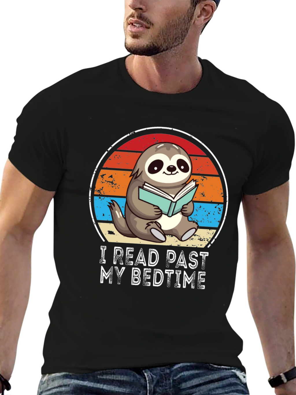 I Read Past My Bedtime Sloth T-Shirt