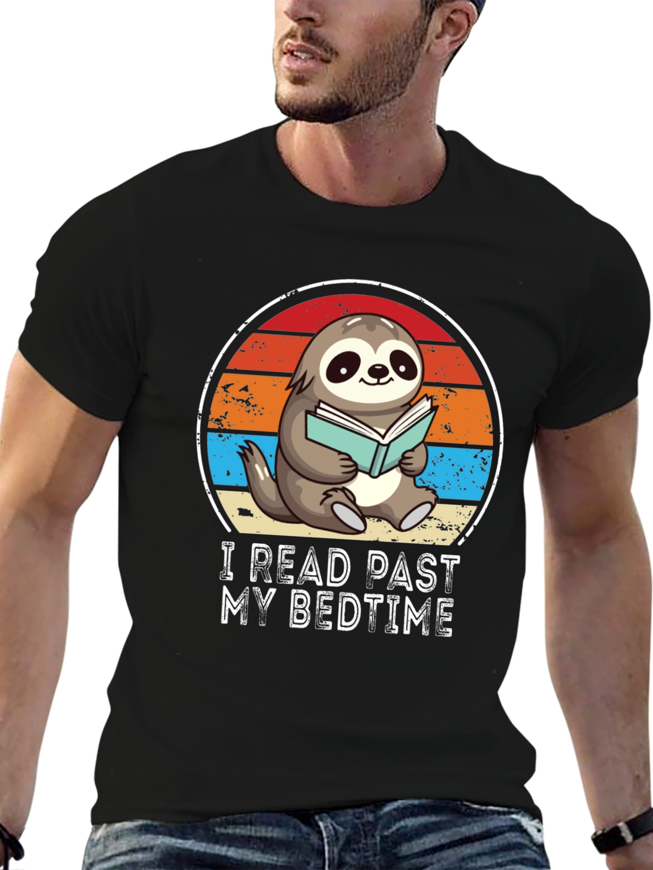 I Read Past My Bedtime Sloth T-Shirt