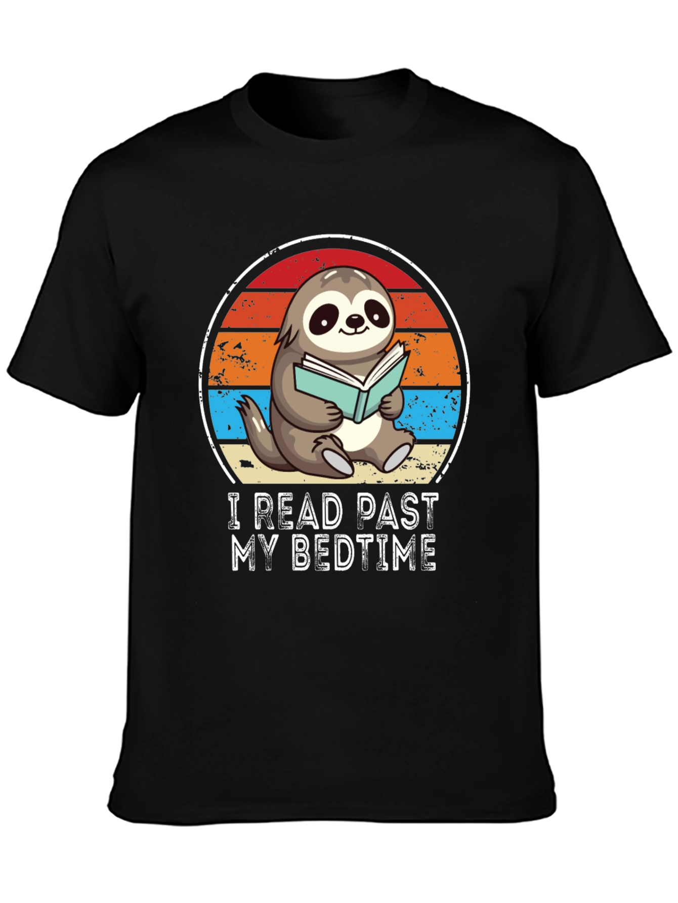 I Read Past My Bedtime Sloth T-Shirt