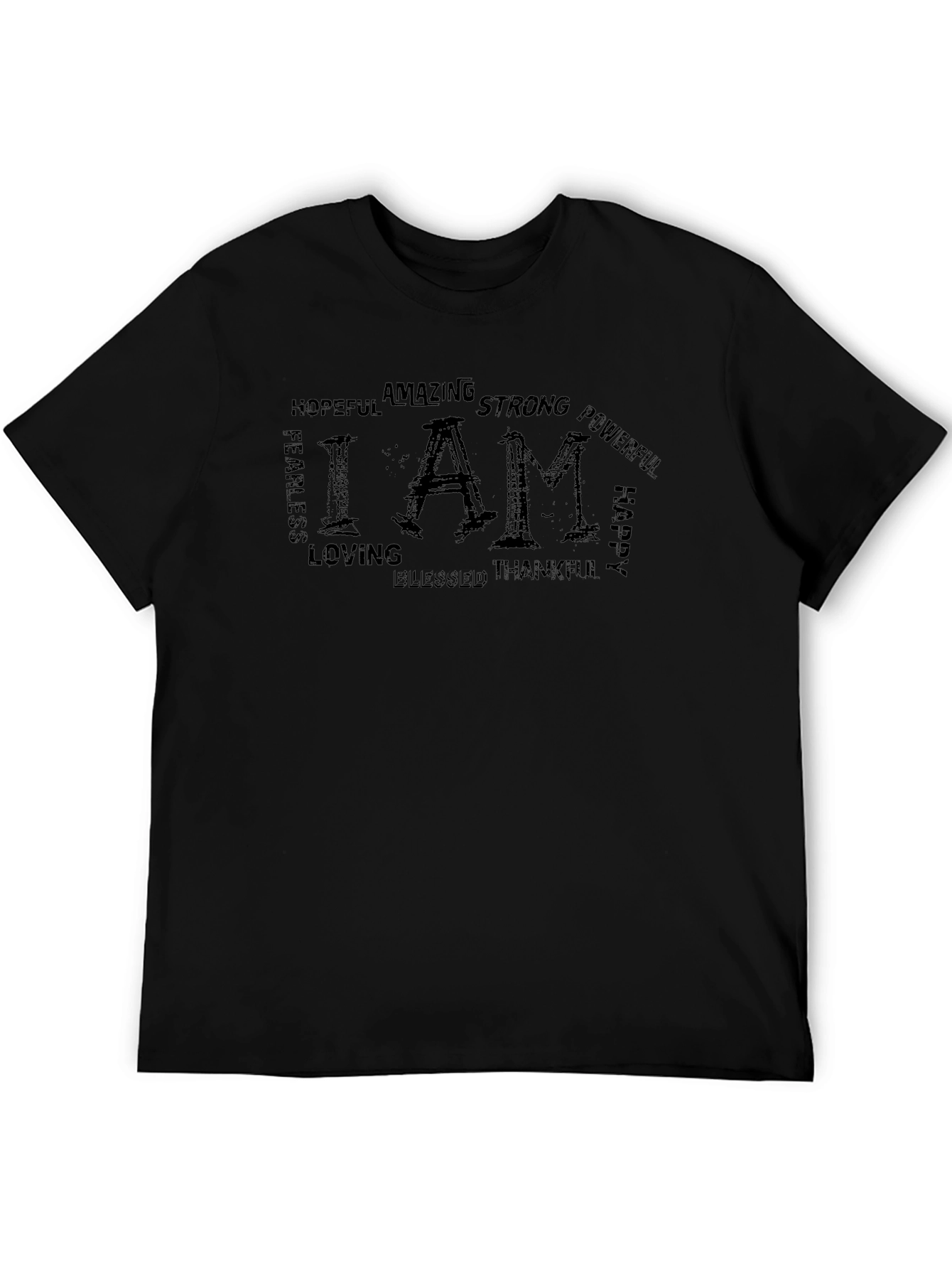 Inspirational Word Art Graphic T-Shirt