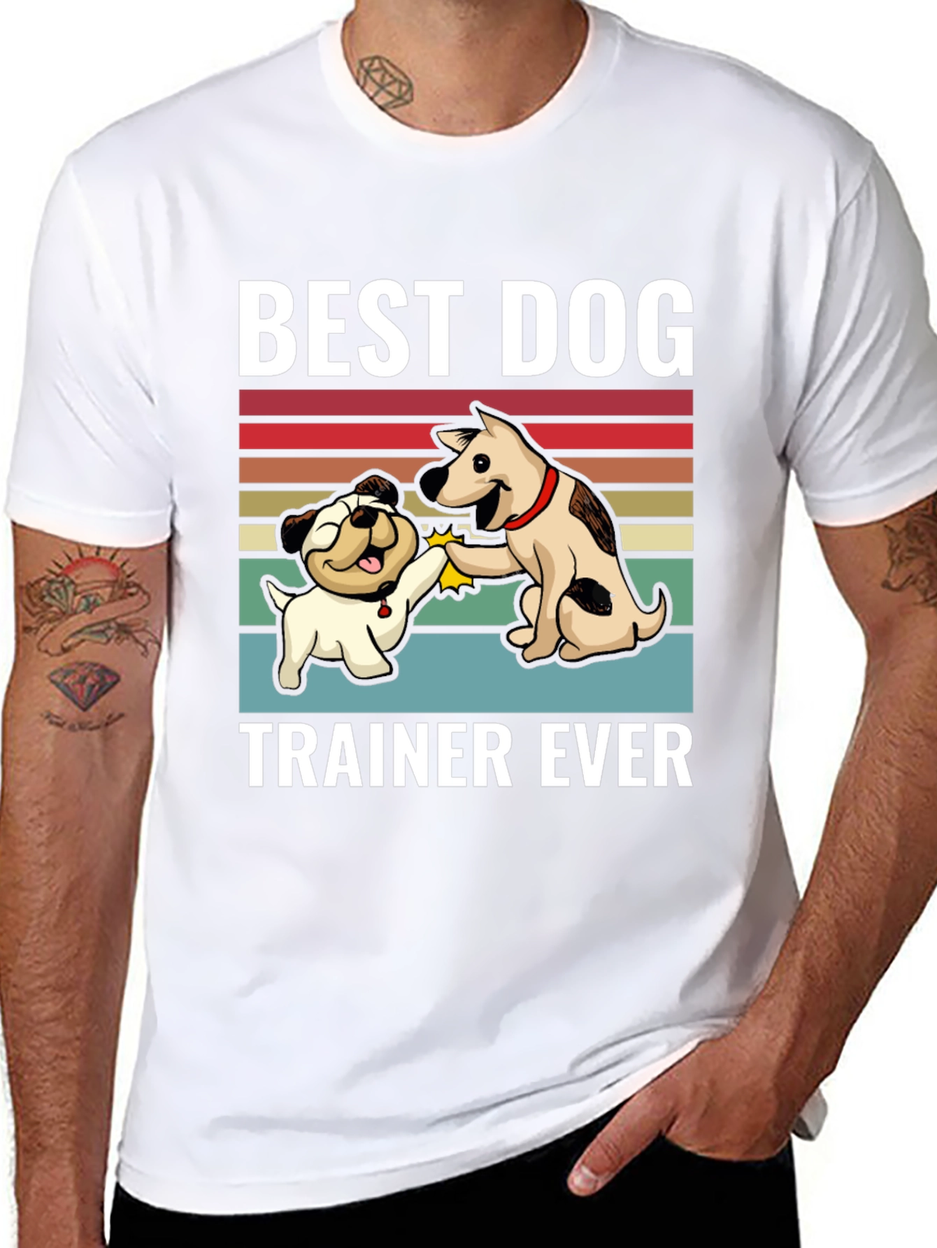 Best Dog Trainer Ever Graphic T-Shirt